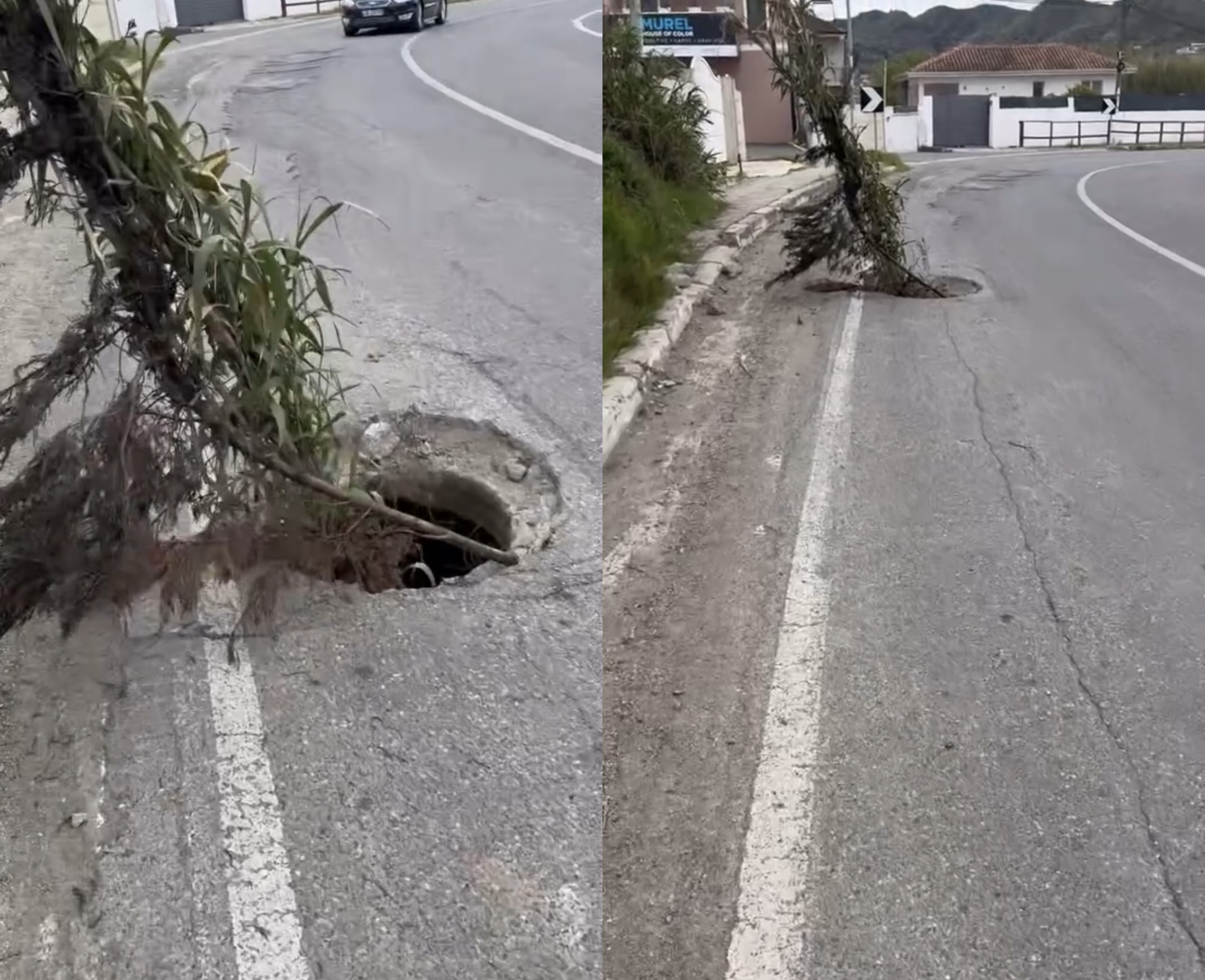Puseta e hapur në rrugën Maminas Gjiri i Lalzit rrezikë për të gjithë  bashkia të reagojë