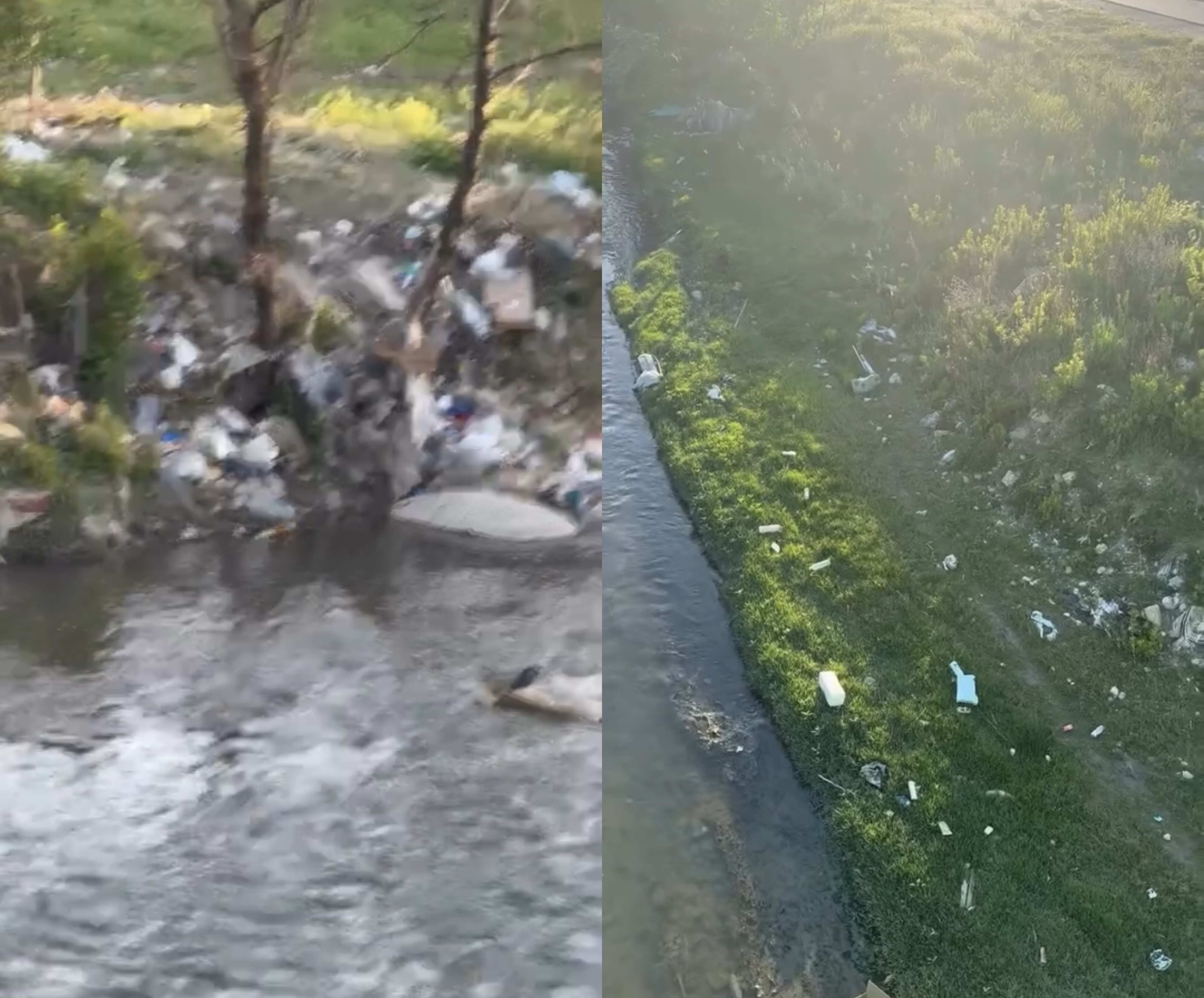 Lumi në Laprakë kthehet në kosh mbeturinash: Banorët s’dalin dot jashtë nga era e rëndë