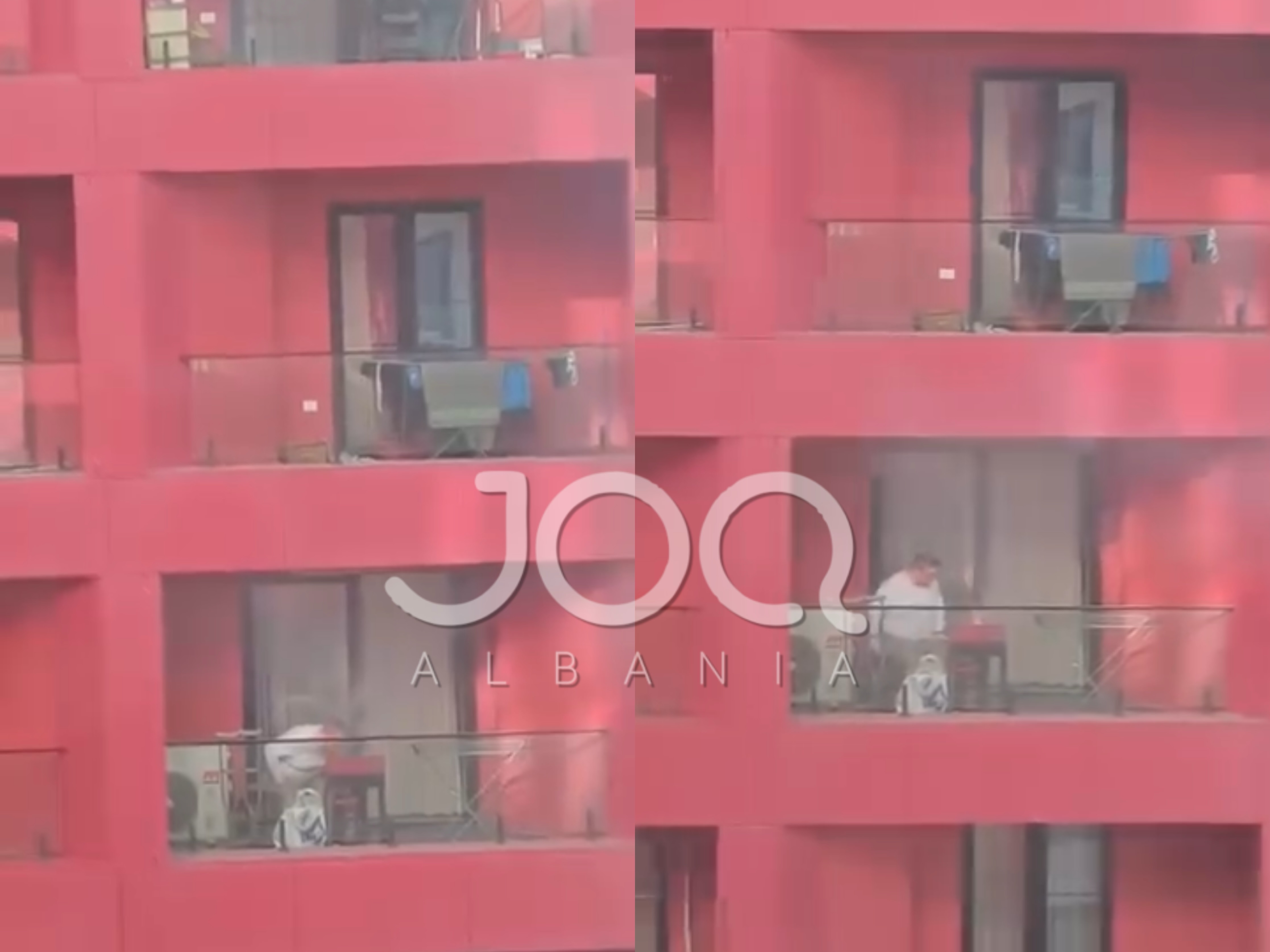 Panik sërish te 5 Maji  Zgara në ballkonin e pallatit merr flakë  qytetari i fryn për ta fikur