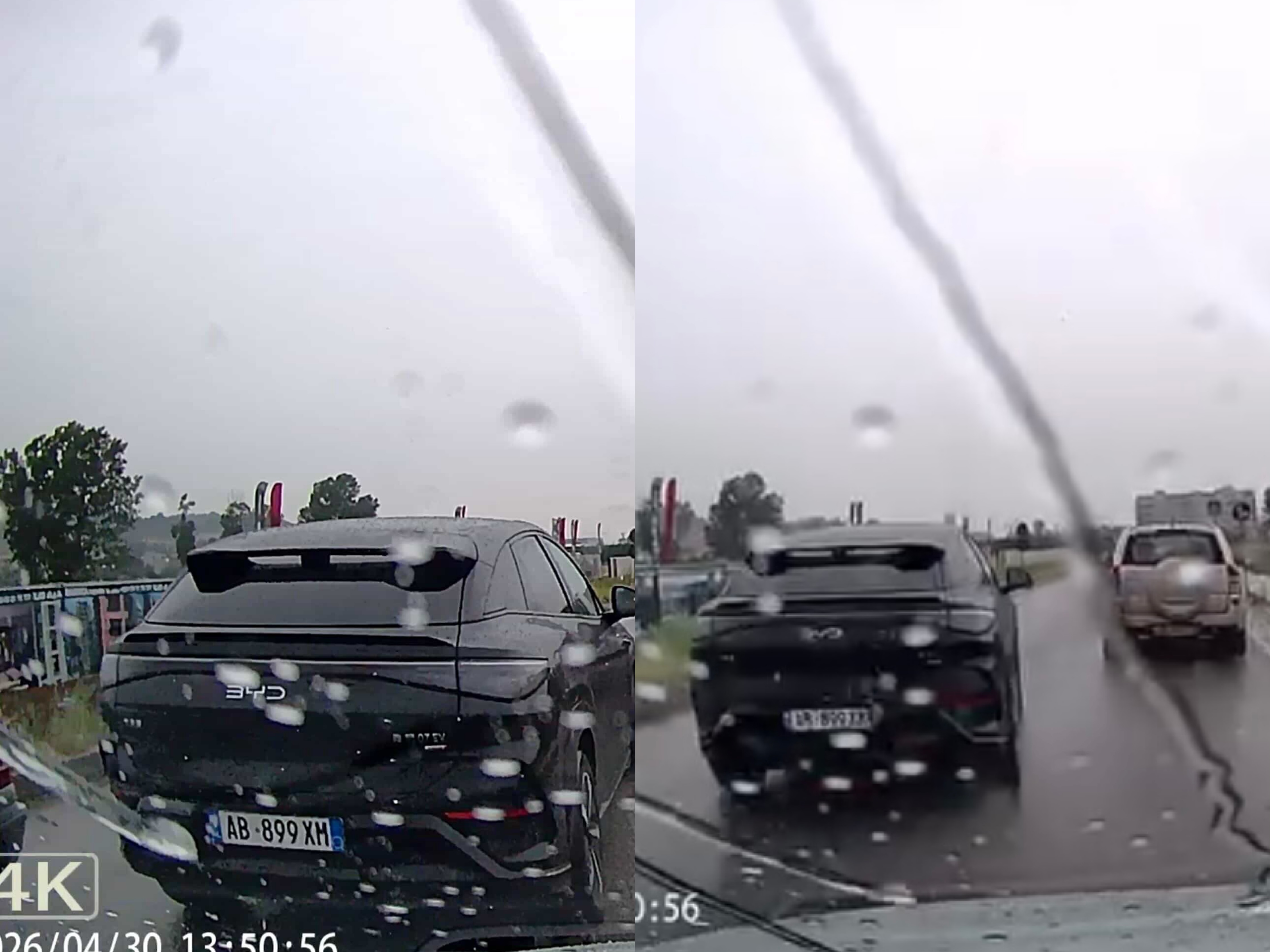  I forti  me BYD futet mes makinave  rrezikon jetën e të tjerëve dhe të tij