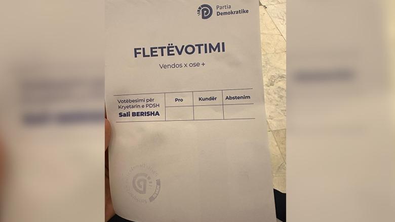 Demokratët zgjedhin mes Berishës dhe  Berishës
