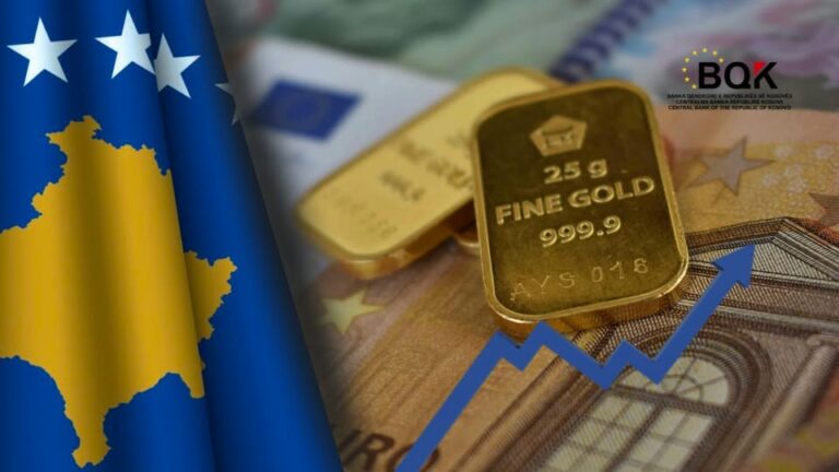 Banka Qendrore e përfshin arin në portofolin e rezervave për herë të parë