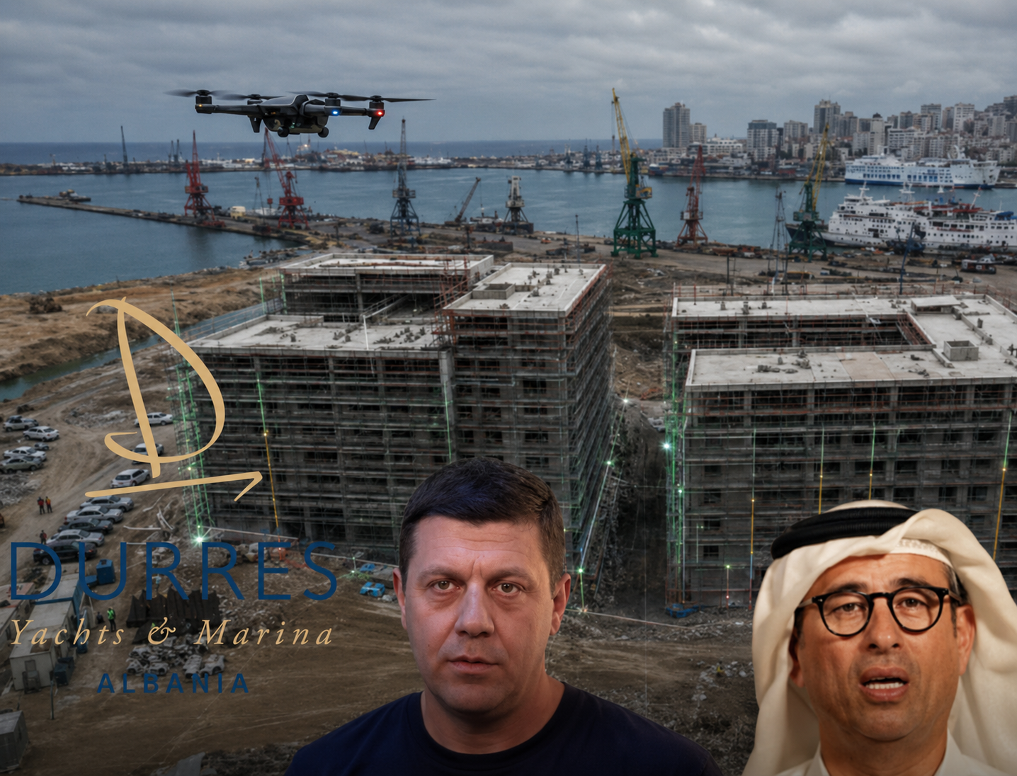 IKMT pranon skandalin  Dy pallate banimi të  Alabbar it  në Durrës janë fundosur