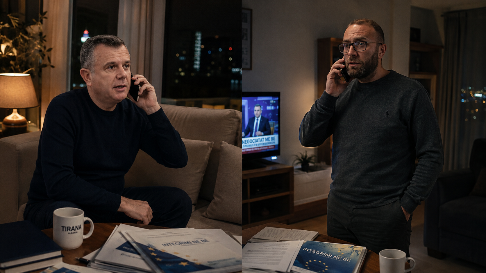 Telefonata në mesnatë mes Ballës dhe Bardhit që solli paktin PD PS