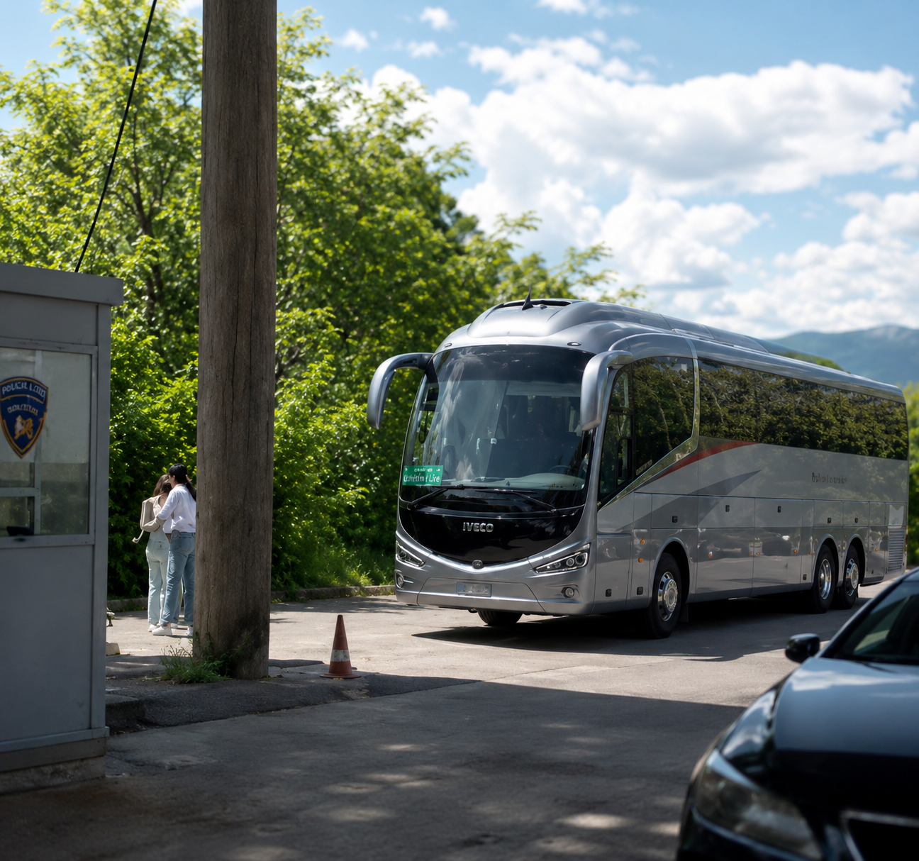 Protesta për gjuhën shqipe  Maqedonia ndalon autobusin me studentë shqiptarë