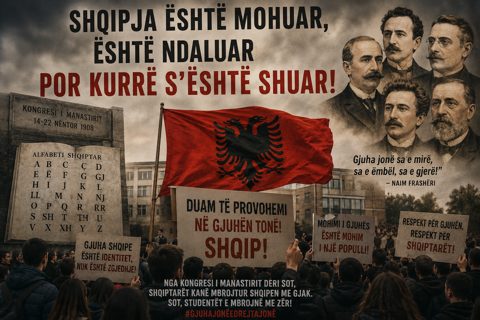 Sot studentëve po u mohohet shqipja, gjuha që mbijetoi shekuj terrori