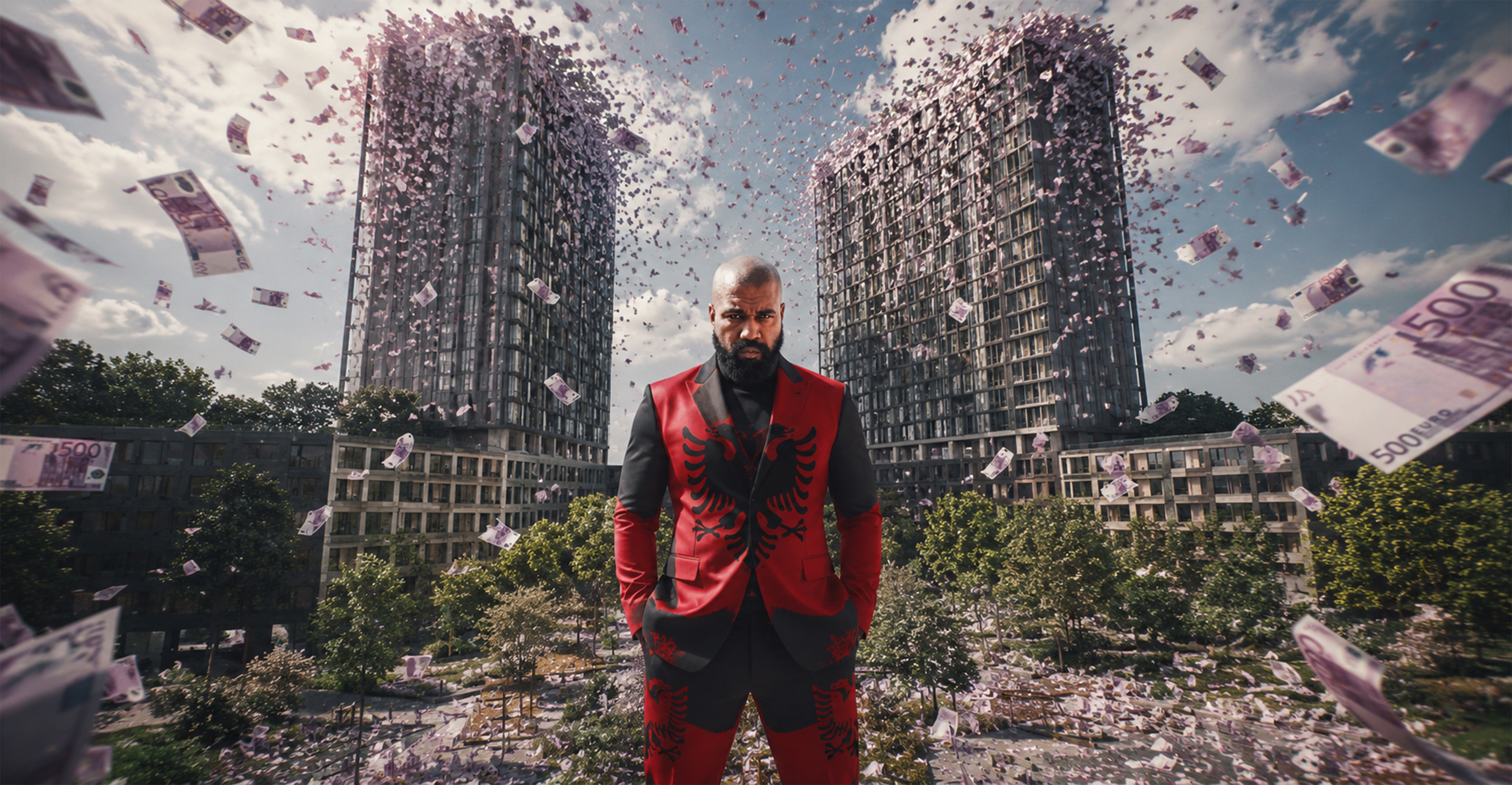 Pas koncertit të Kanye West  në Kashar do të ngrihen 6 kulla deri në 21 kate