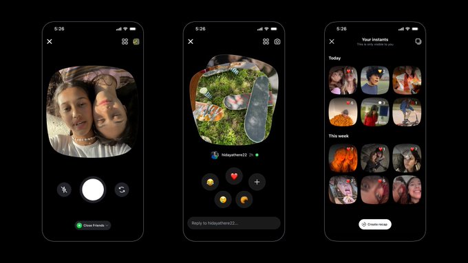 Instagrami dhe risia e re Instants  Çfarë duhet të dinë përdoruesit 