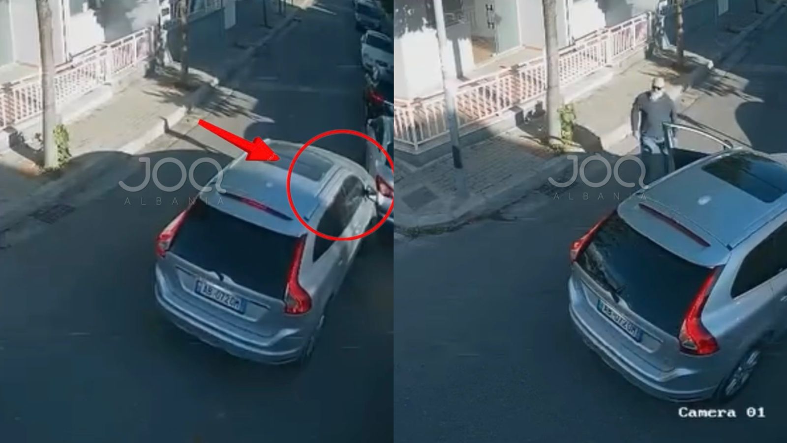 “Më goditi makinën dhe iku”, qytetari i jep 24 orë afat shoferit të Volvo-s të paguajë dëmin
