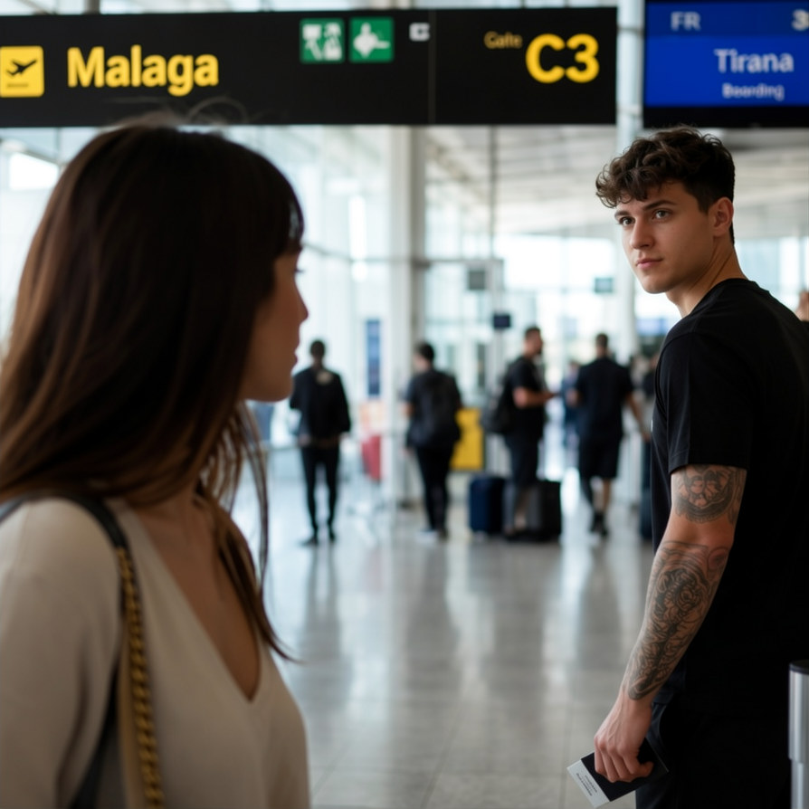  Nuk më preku dorën  por më preku zemrën   vajza shqiptare kërkon djalin që takoi rastësisht në aeroportin e Malagas