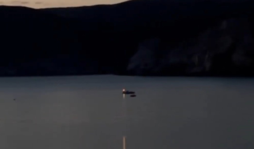 Pamje nga fundosja e anijes që ishte nisur nga Shqipëria drejt Ukrainës