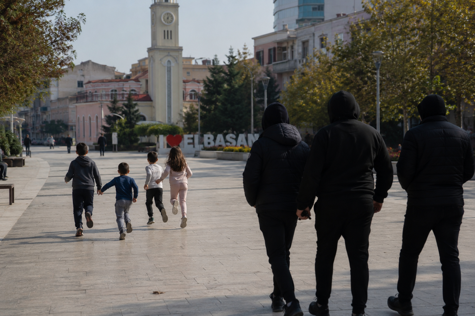  U rrëmbyen dy fëmijë   Qytetarja ngre alarmin  çfarë ka ndodhur sot në Elbasan 