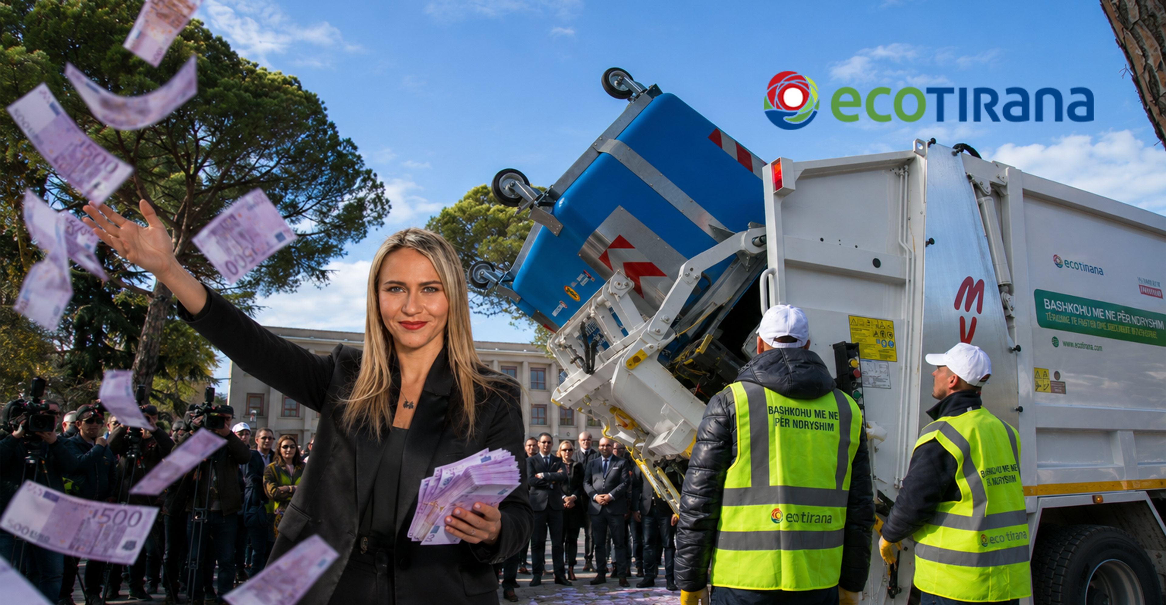 Bashkia Tiranë nuk harron zakonin  Vjedh 270 milionë nëpërmjet ECO TIRANA