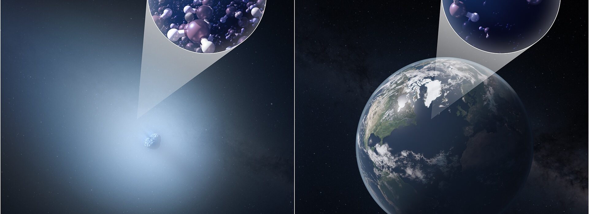 Zbulohet ujë në kometën Atlas