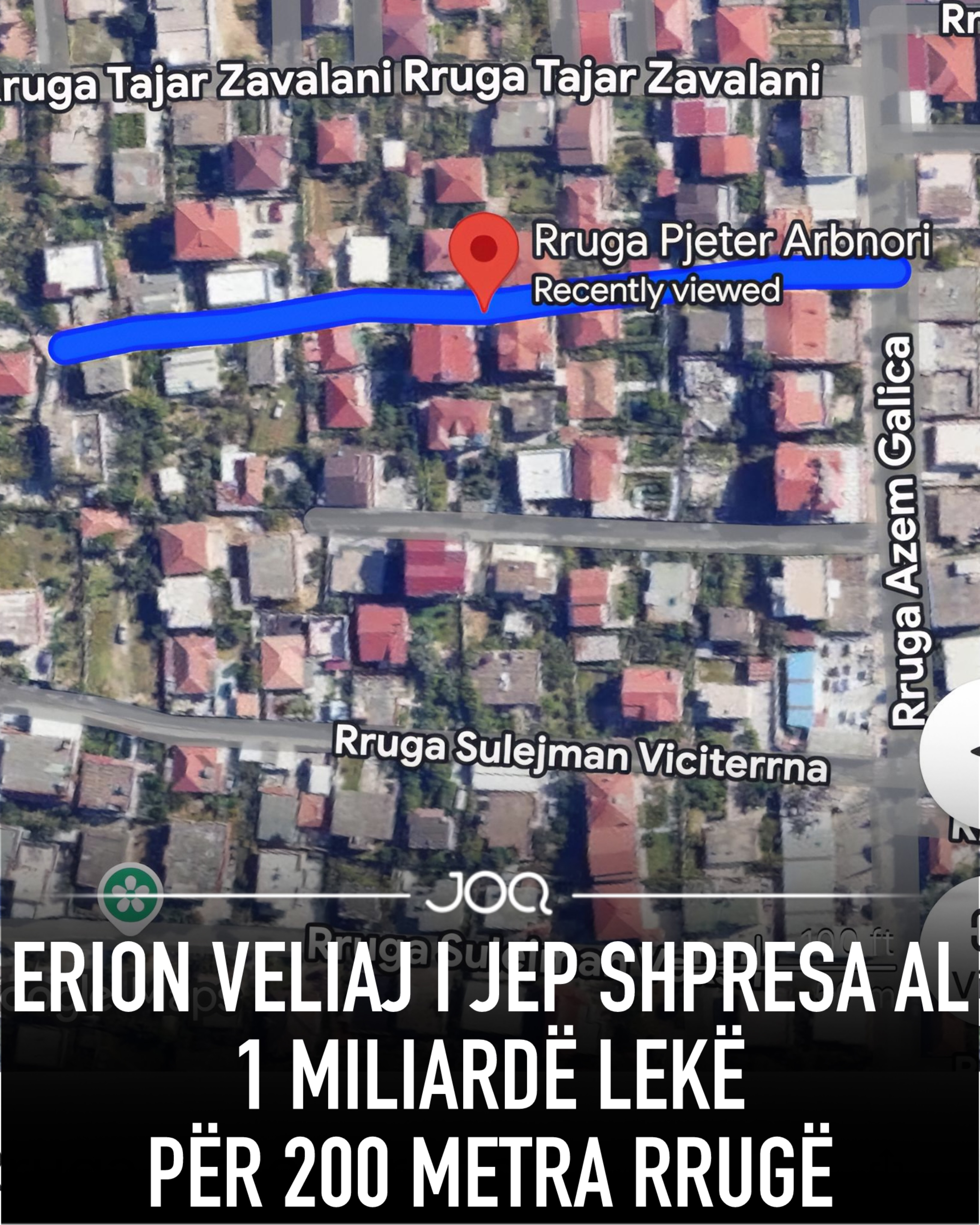 Erion Veliaj  Anuela Ristani  i jep SHPRESA AL 1 Miliardë Lekë për 200 metra rrugë