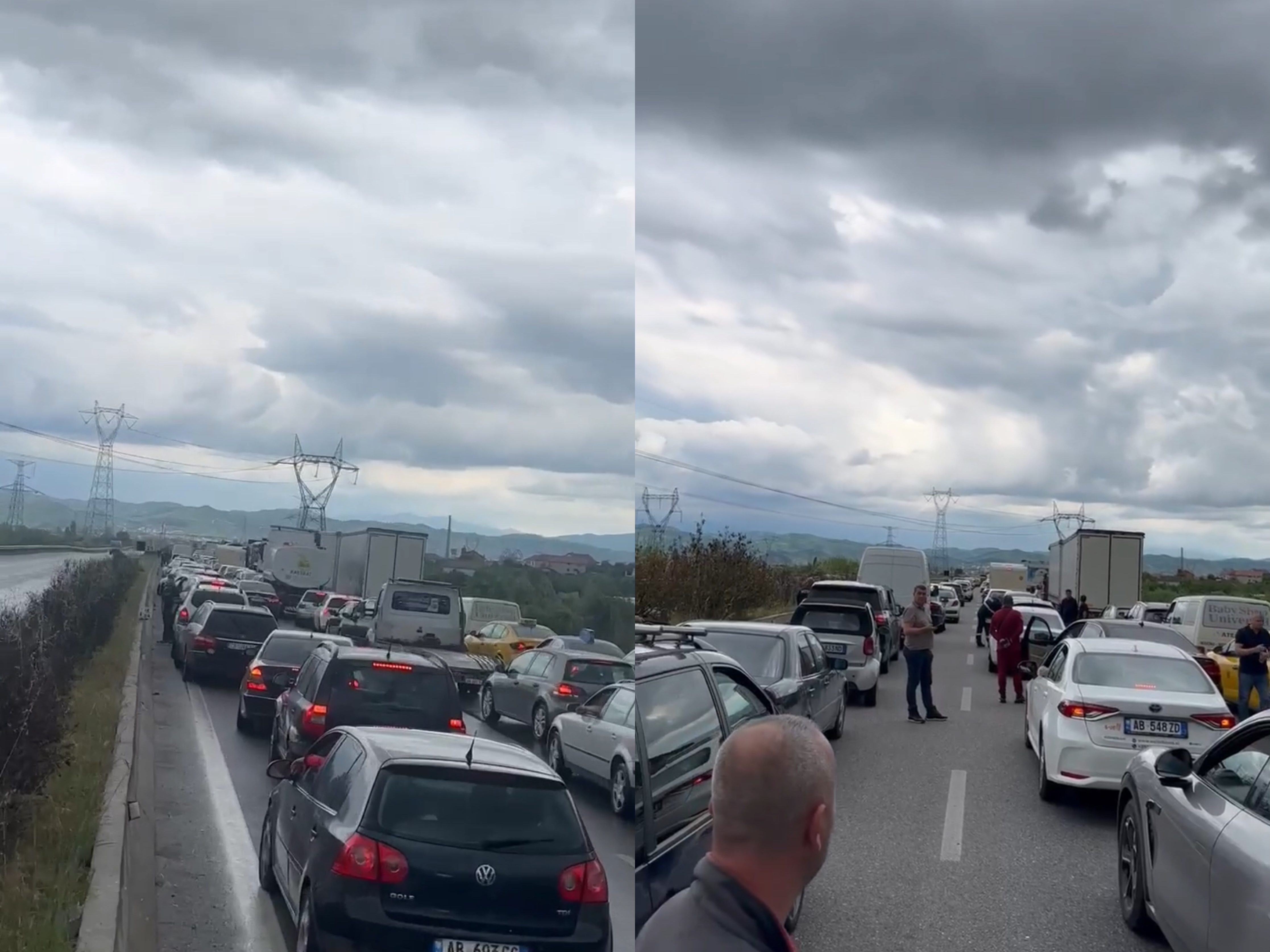 Biçikletat kalojnë sot në Elbasan  qytetarët të bllokuar në trafik prej 2 orësh