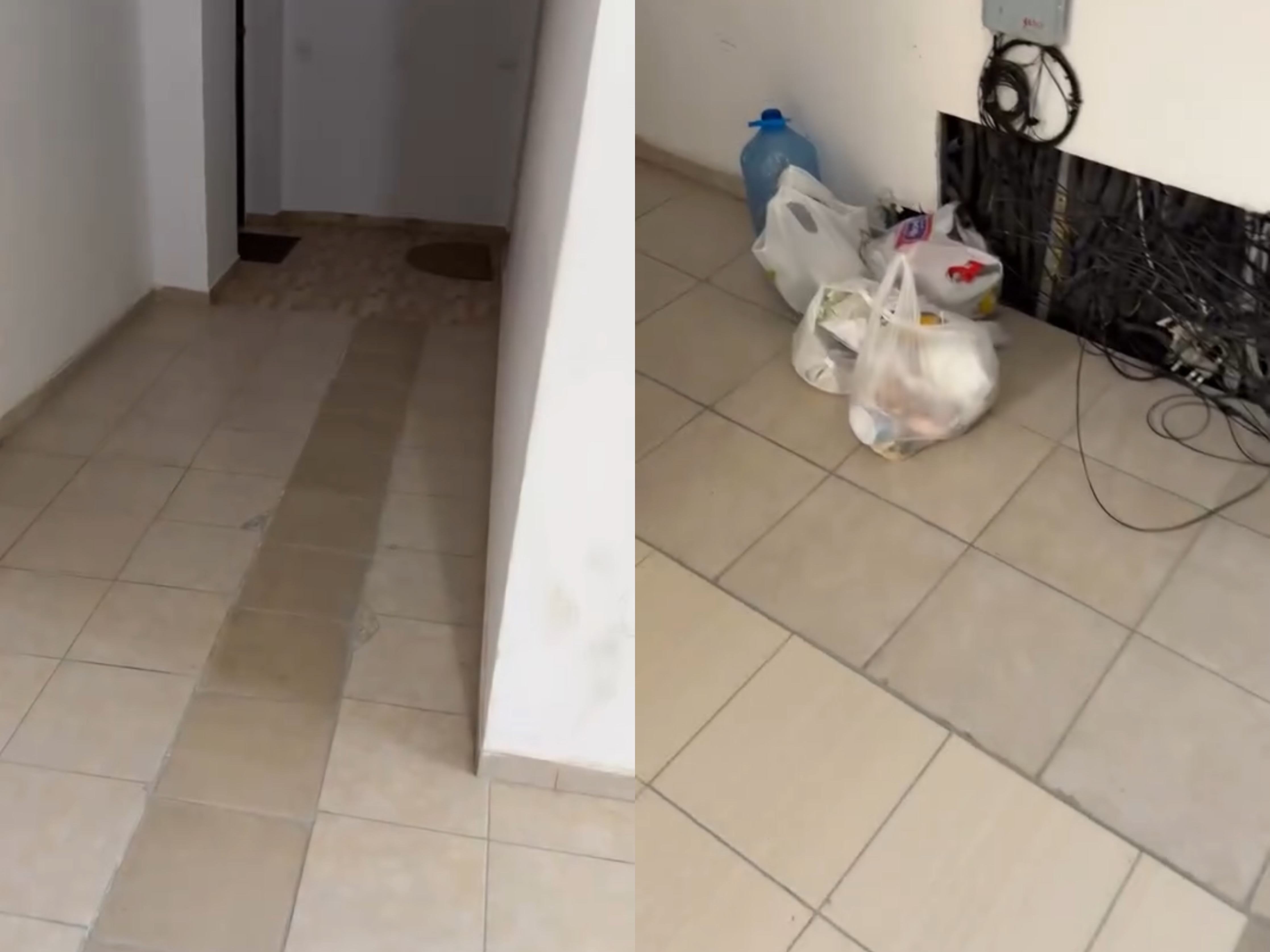 Në Vlorë koshat janë për zbukurim  mbeturinat lihen në katet e palleteve
