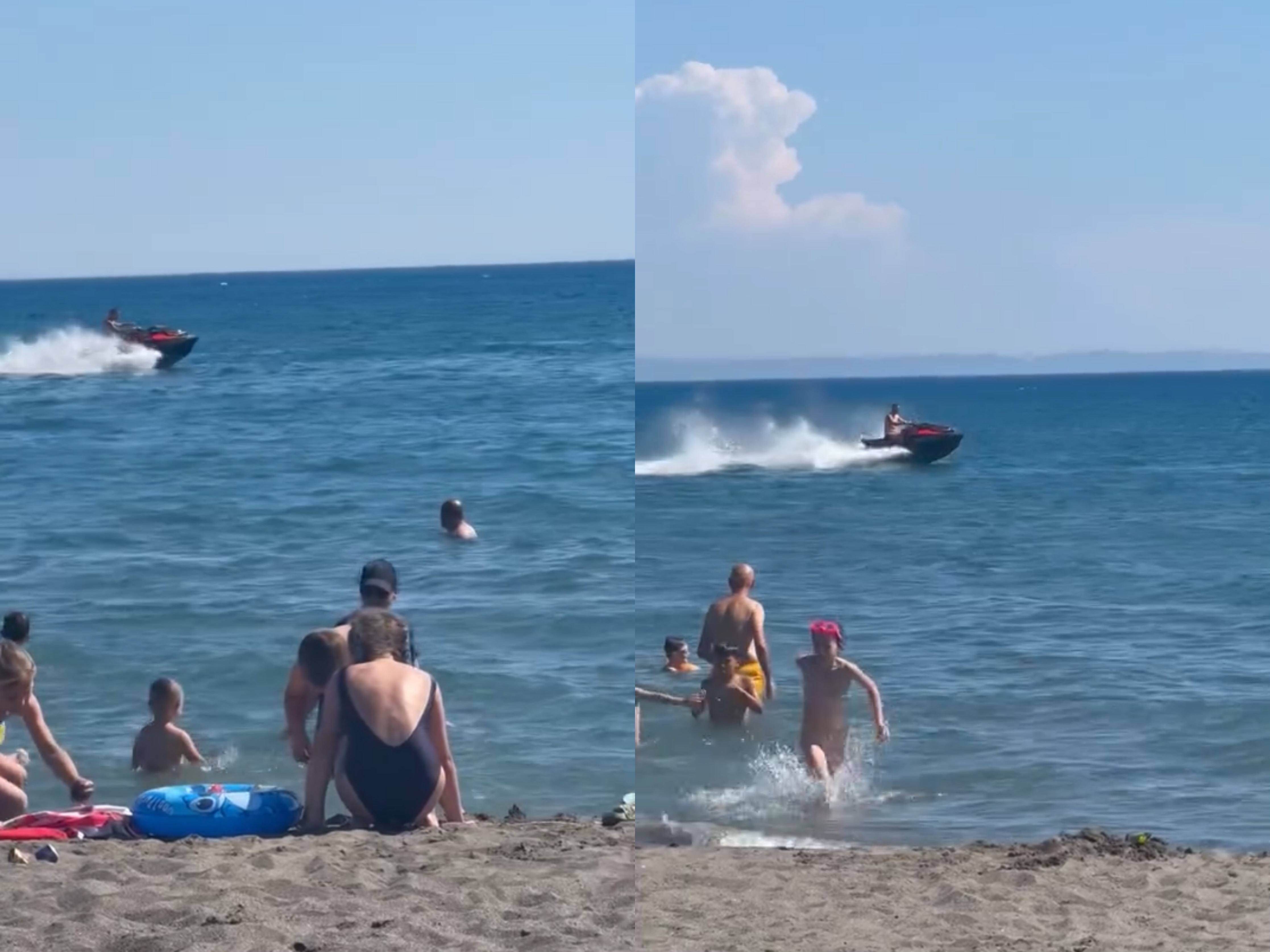 Në Velipojë nis plazhi dhe JetSki-të mbi kokat e pushuesve