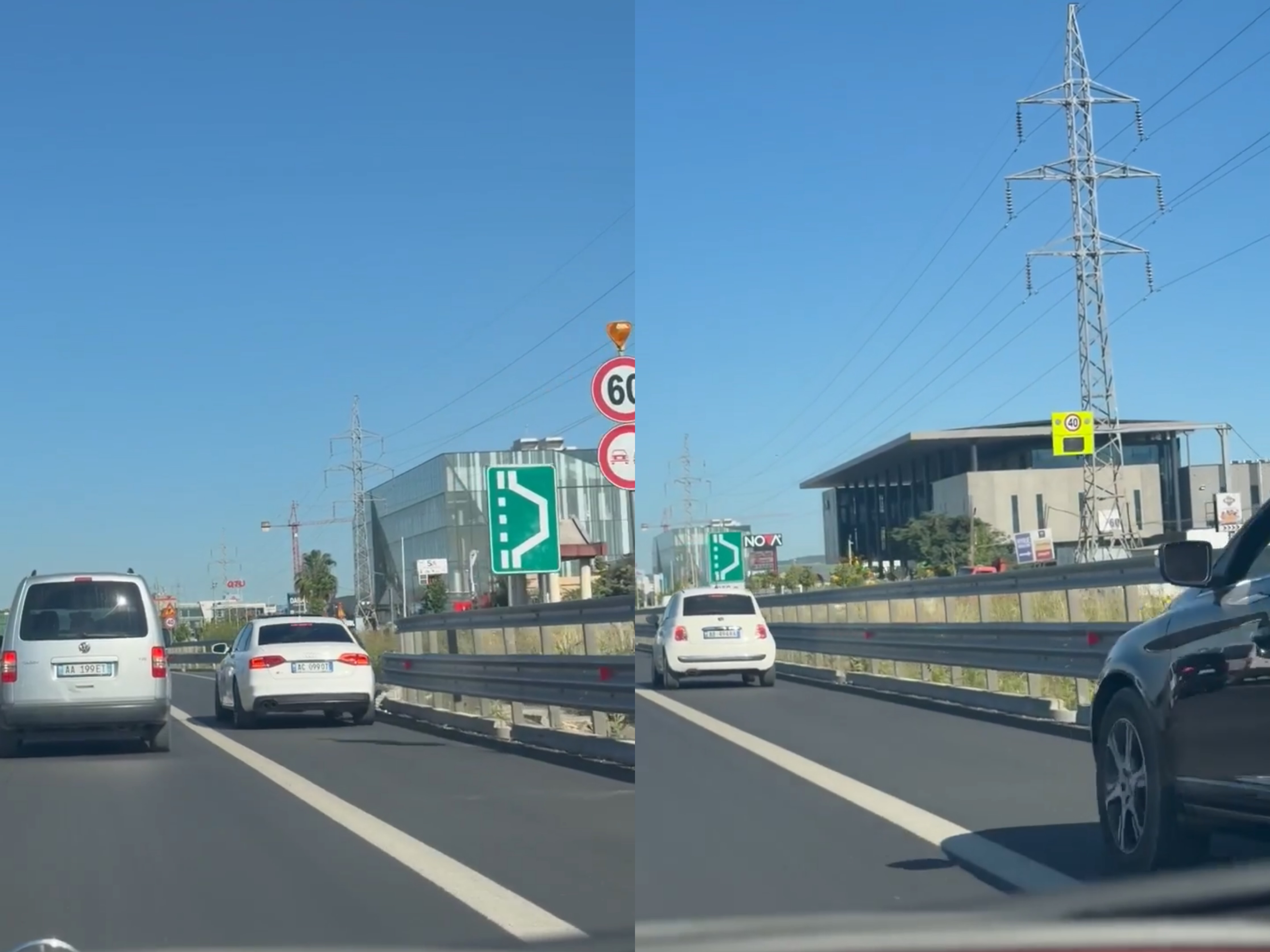Korsia e emergjencës në autostradën Tiranë Durrës nuk është më emergjence