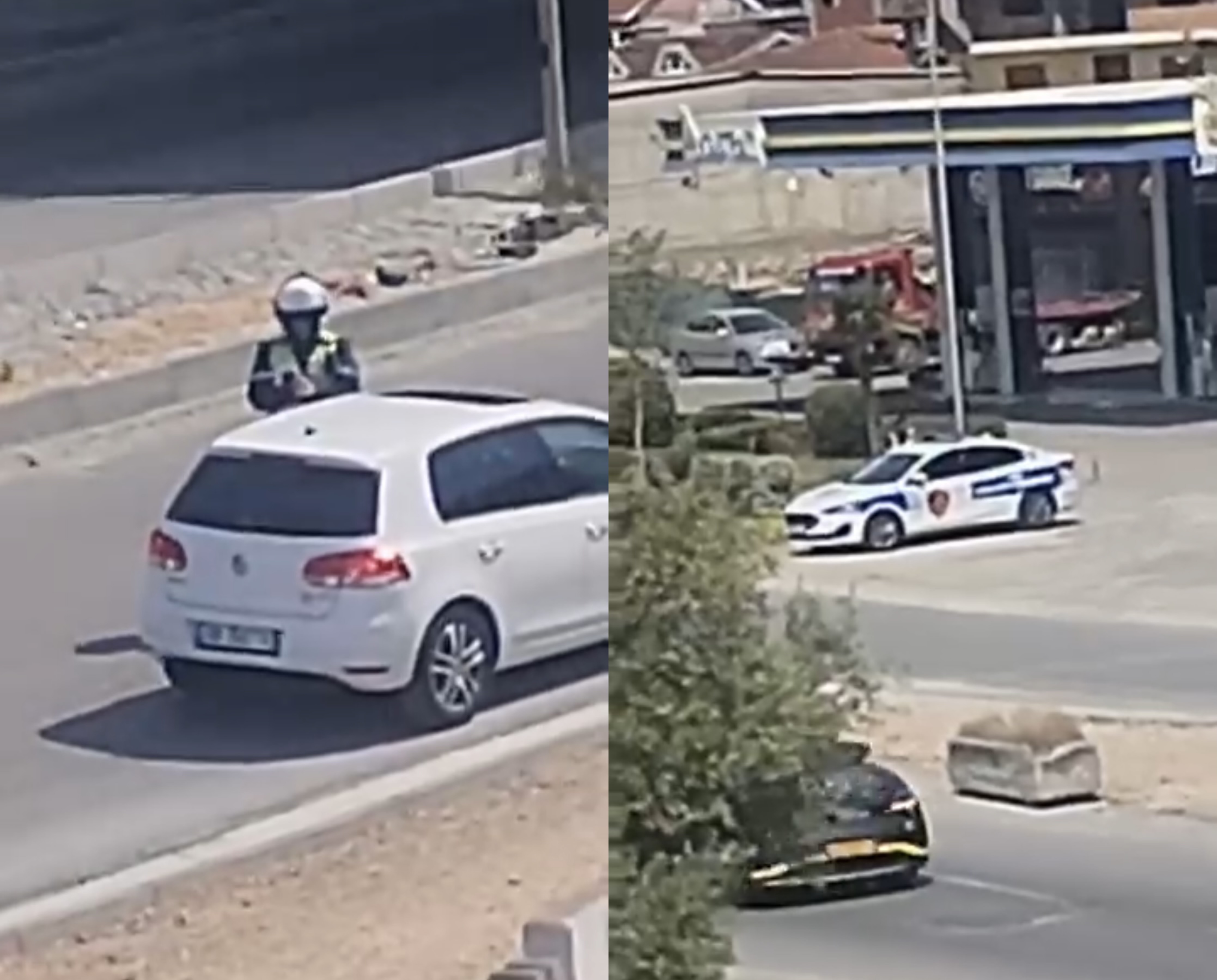 Rikthehen patrullat në rrugë  Policët e fshehur pas shkurreve  surprizojnë  shoferët