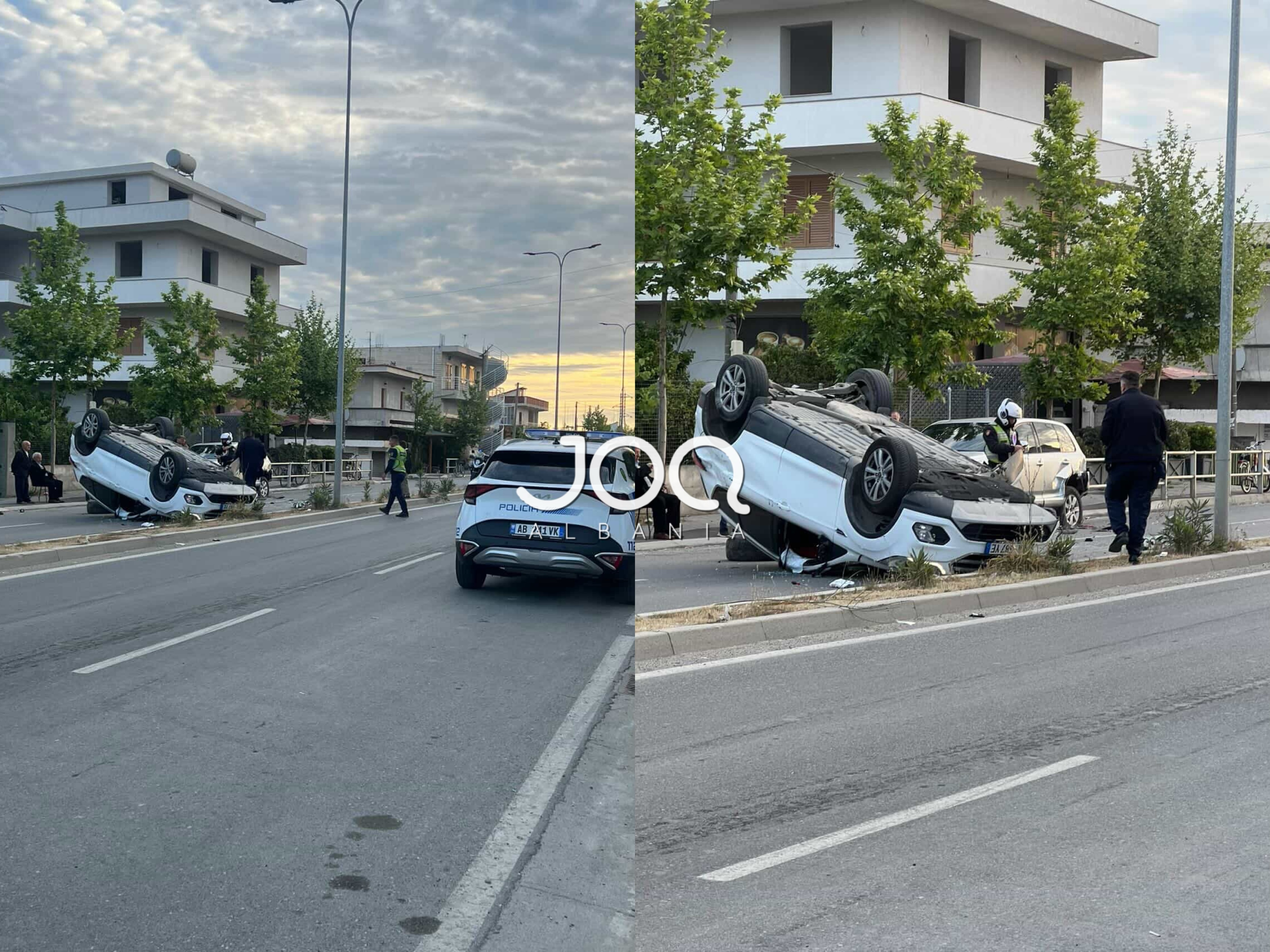 I përgjumur në timon? Shoferi humb kontrollin dhe aksidentohet, plagoset i ati