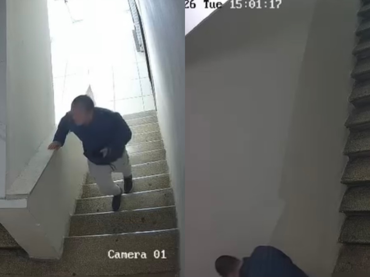 Shkalla e pallatit te  Shallvaret  kthehet në banjo publike me kamera