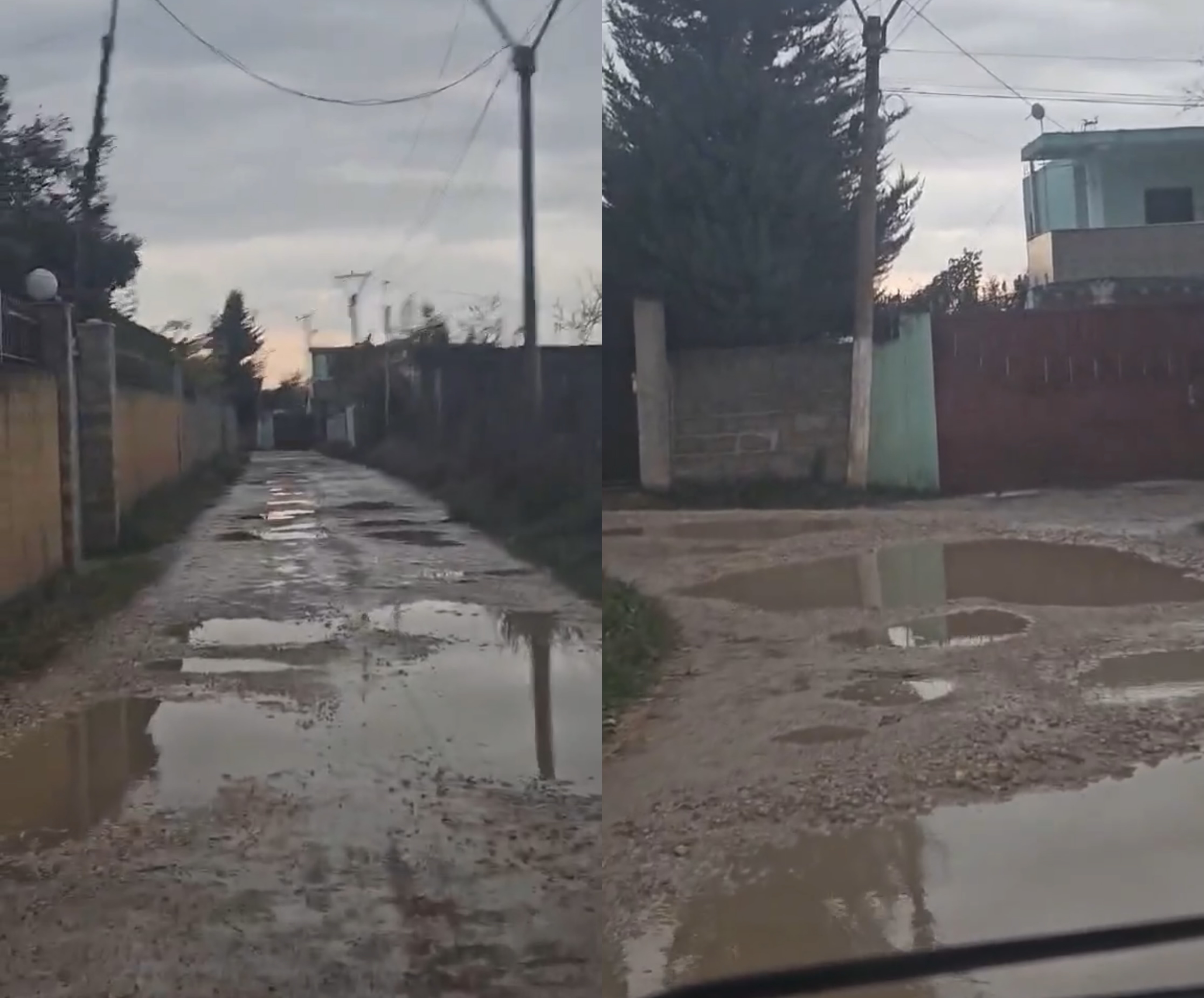 Rruga në Fushë Mamurras e amortizuar  banorët të izoluar sa herë bie shi