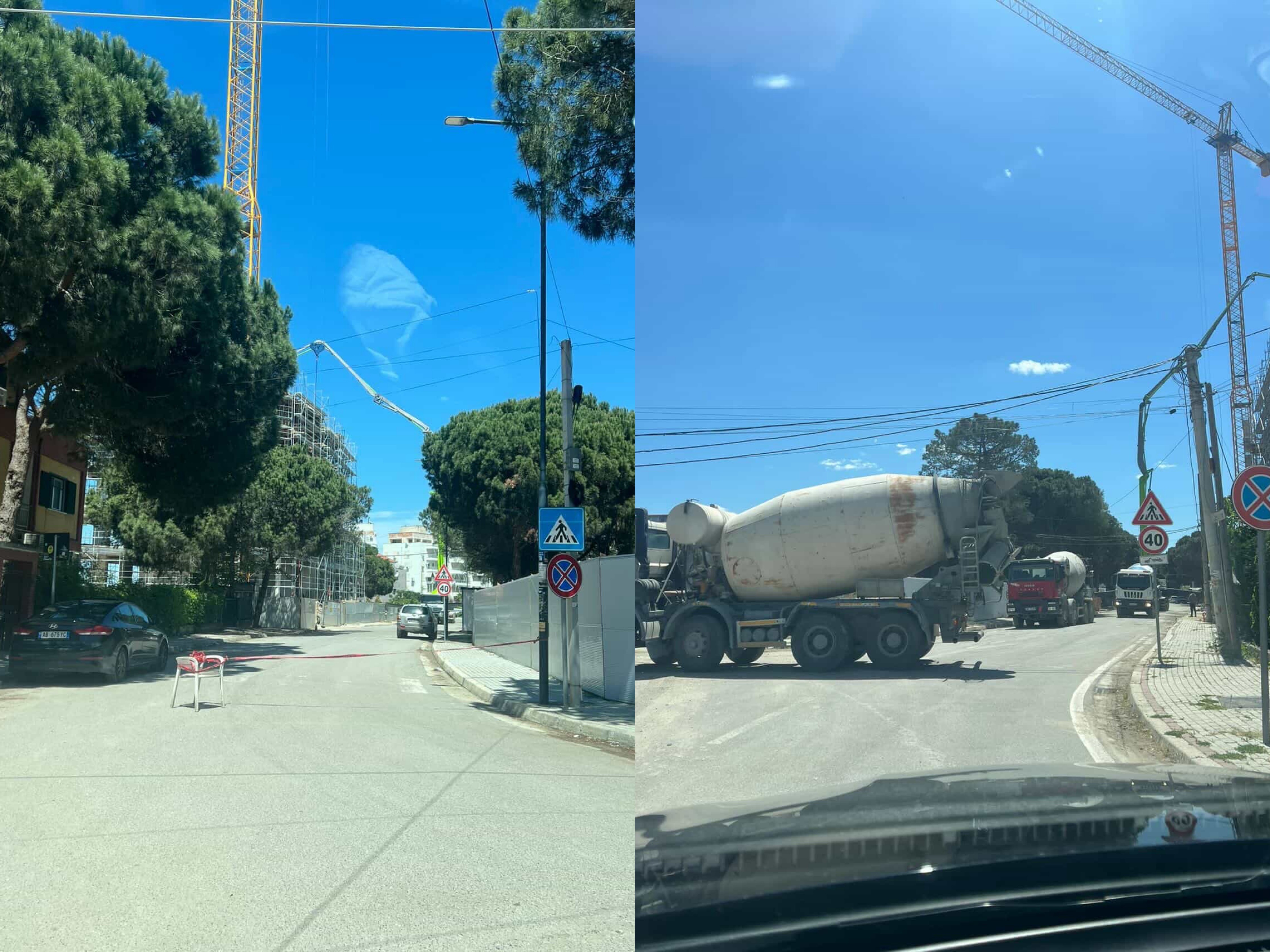 1 Maji në Golem s është pushim  Rrugët e plazhit bllokohen nga kantieret e ndërtimit