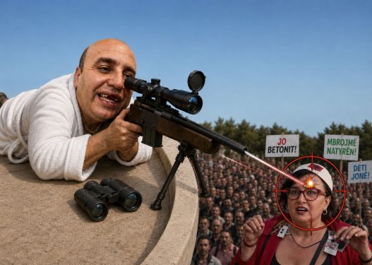 Mero Baze sulmon protestuesit: Kjo gjyshja është e dënuar për trafik në Angli!