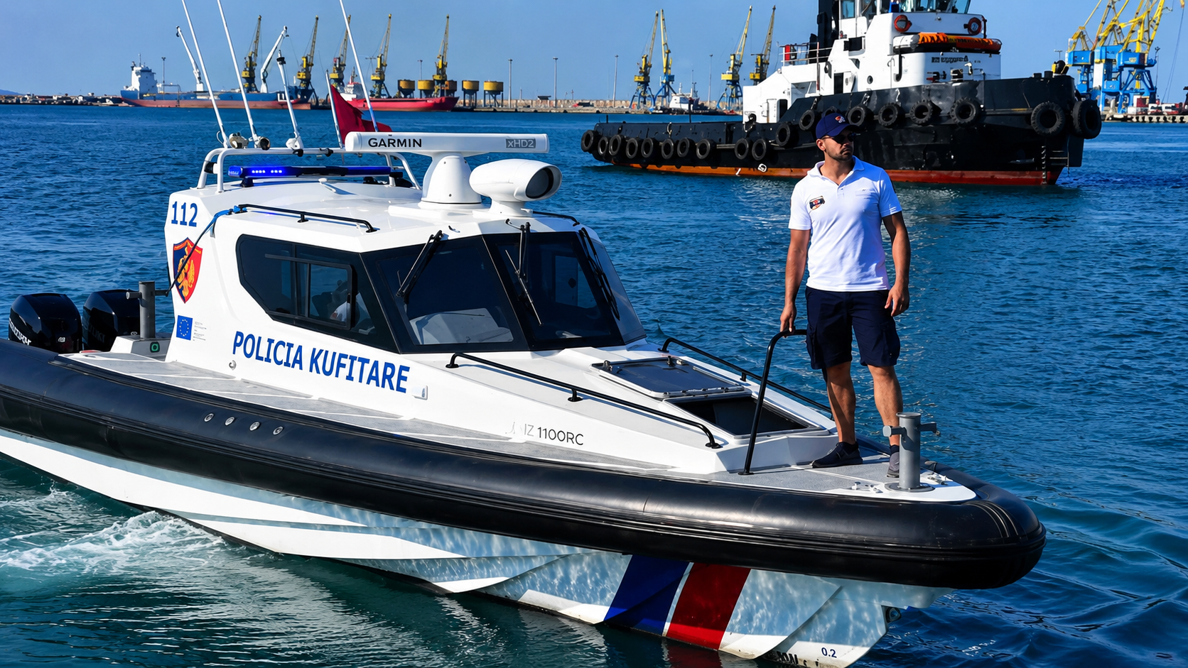 E rëndë në Ksamil  Skafi i Policisë Kufitare përplaset me mjetin lundrues turistik  humb jetën 20 vjeçari