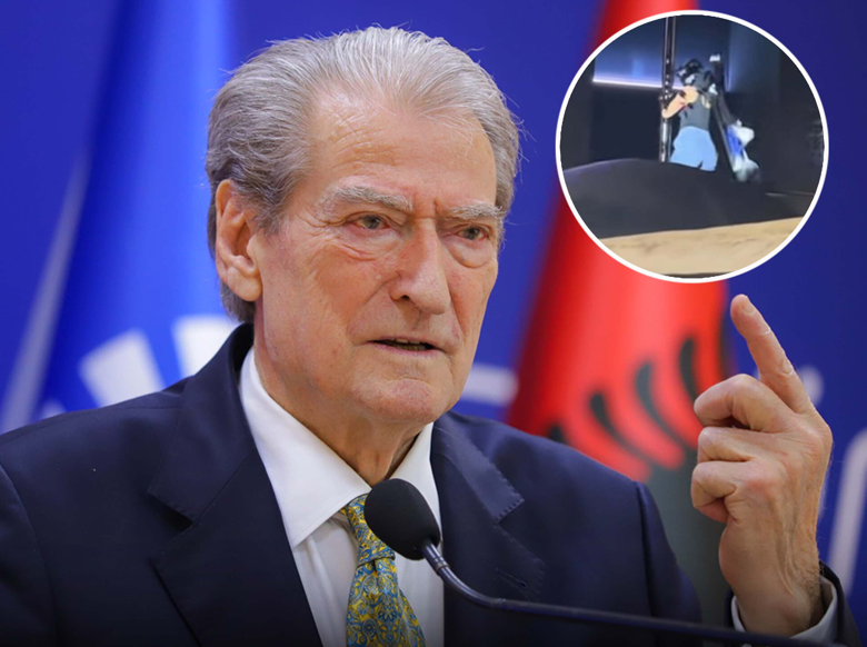 Grisja e flamurit izraelit  Berisha  Akt kriminal ekstremist  autori të ndëshkohet 