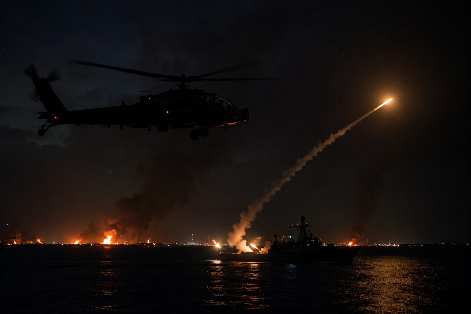 Përshkallëzohet situata në Lindjen e Mesme  SHBA nis sulmet ndaj Iranit pas rrëzimit të helikopterit në Ngushticën e Hormuzit