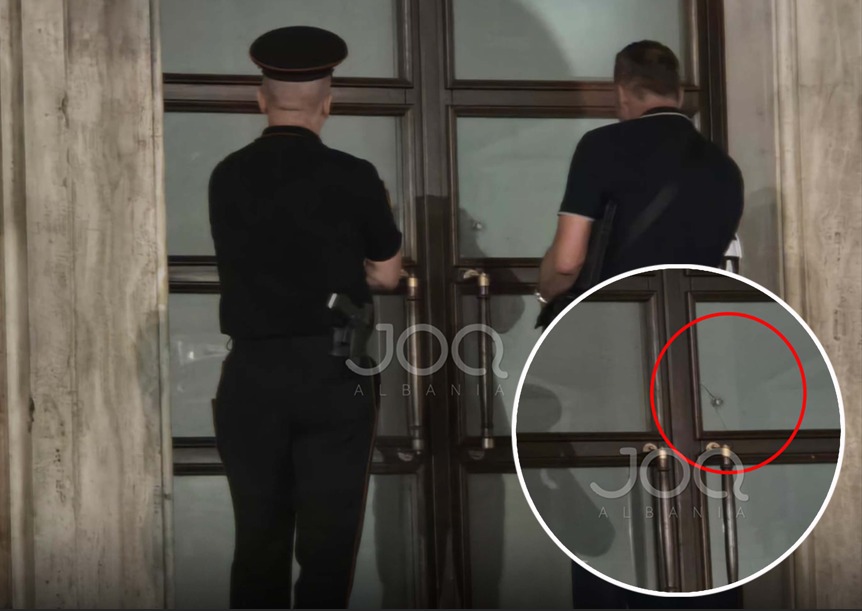 Qëllohet me pistoletë me zara metalikë dera e Kryeministrisë