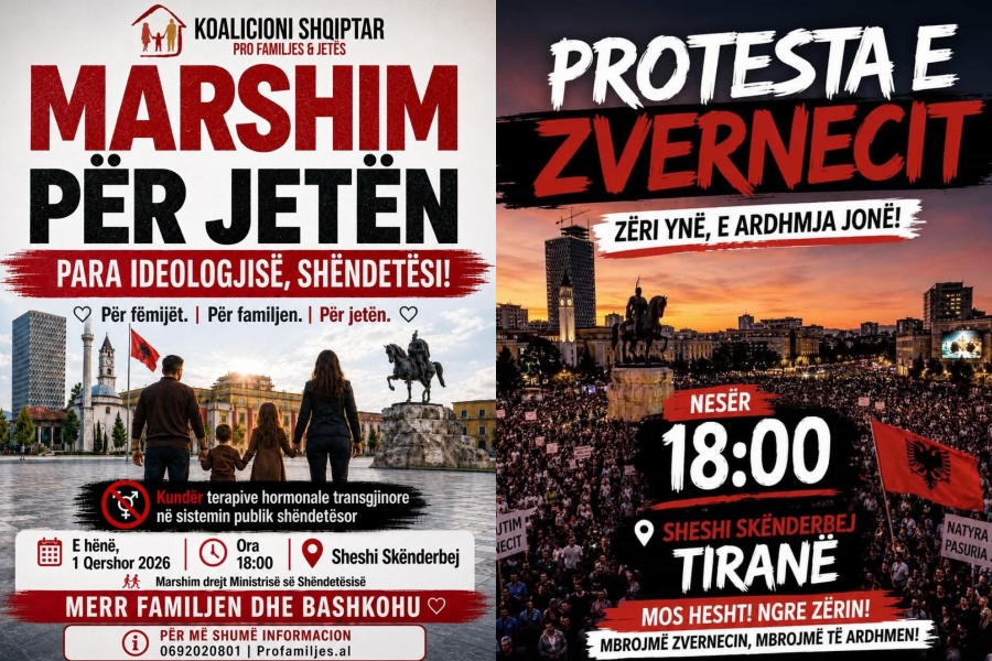 Sërish protestë  qytetarët kundër ndërtimit në Zvërnec dhe terapisë hormonale