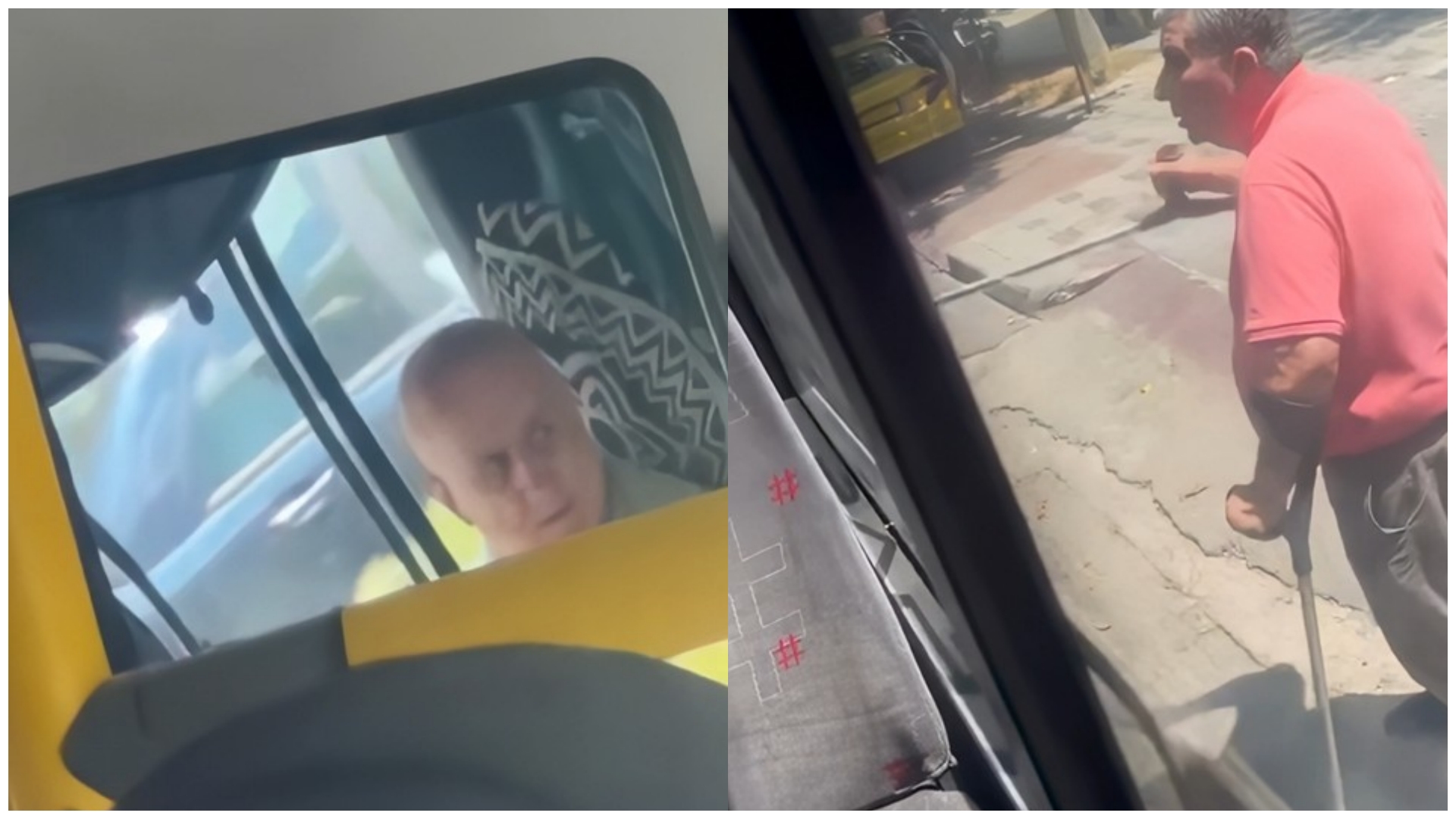 Shoferi i  Green Line  lë të moshuarin me aftësi të kufizuara në rrugë  s i hap derën ta marrë