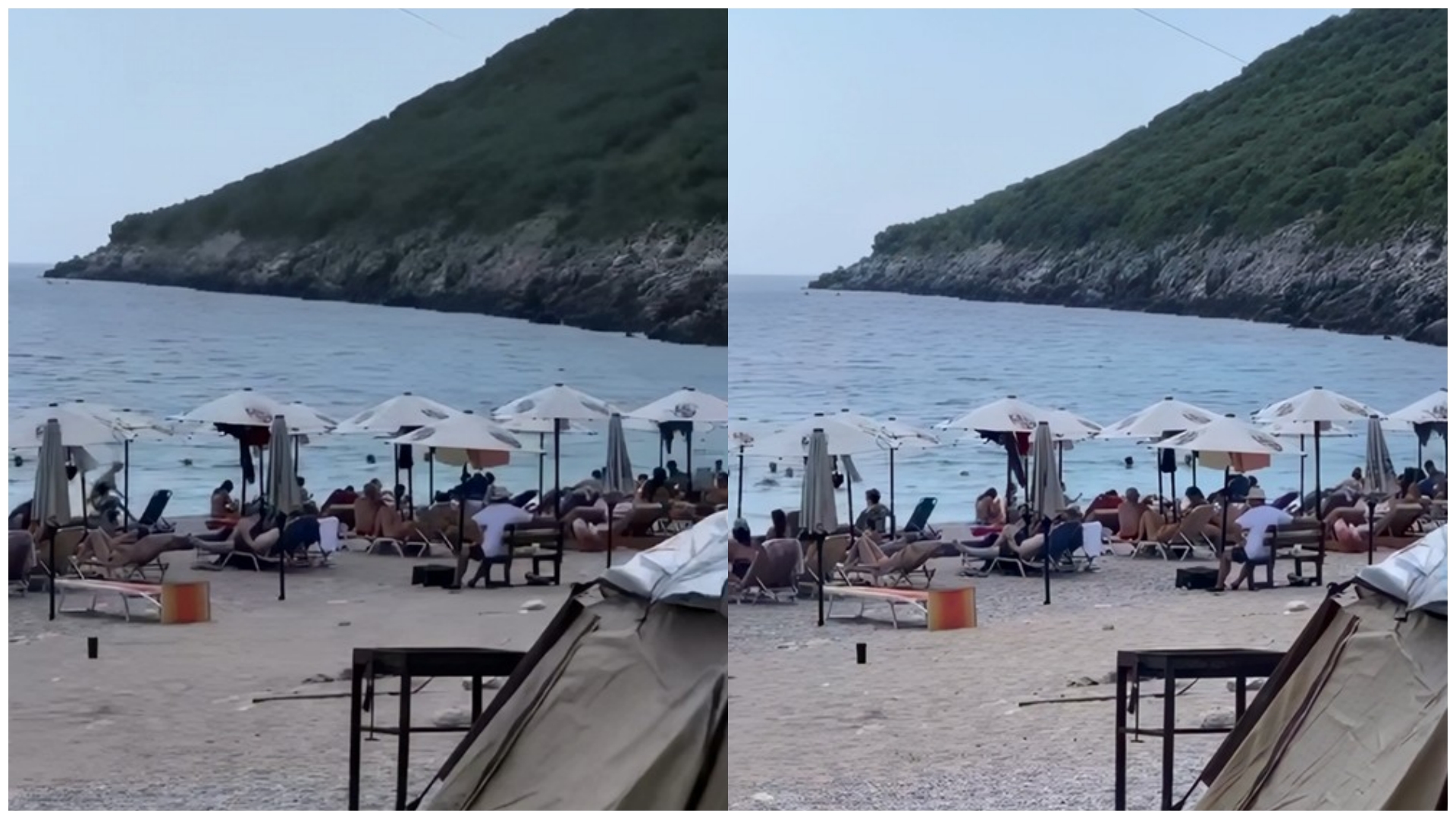 As Gjipeja nuk shpëton, çadrat dhe shezlongët pushtojnë gjirin