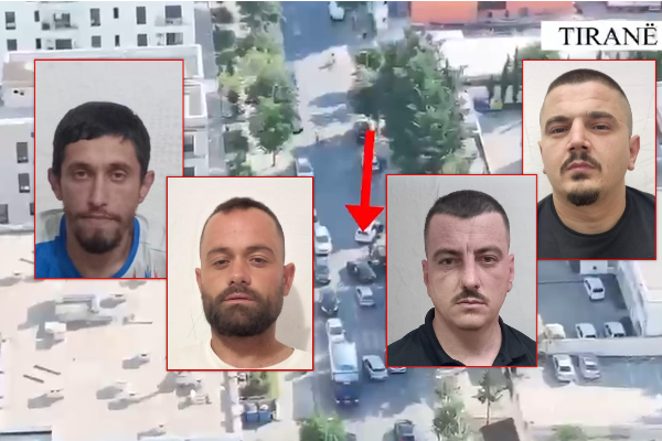 4 anëtarët e grupit kriminal të arrestuar në Tiranë