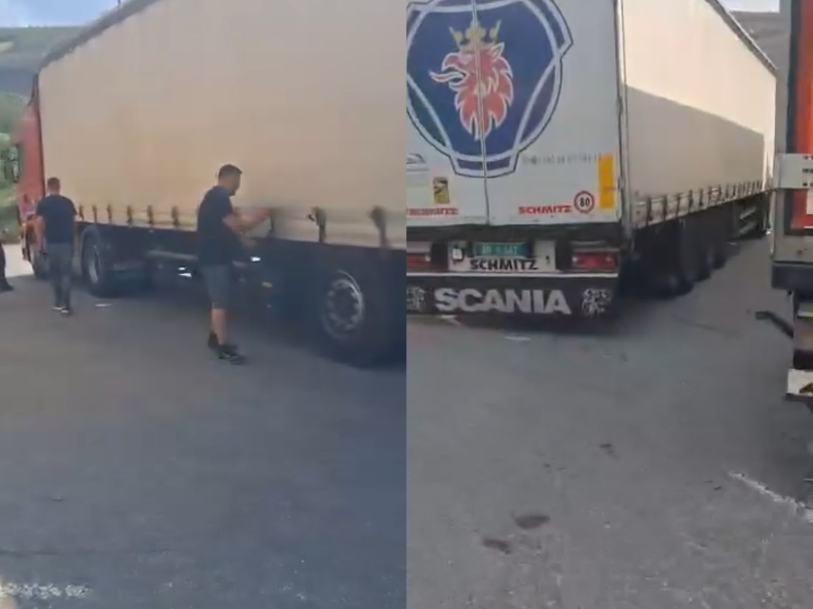 Maqedonasit bllokojnë kamionët me domate shqiptare edhe në Kosovë, dëmet kolosale