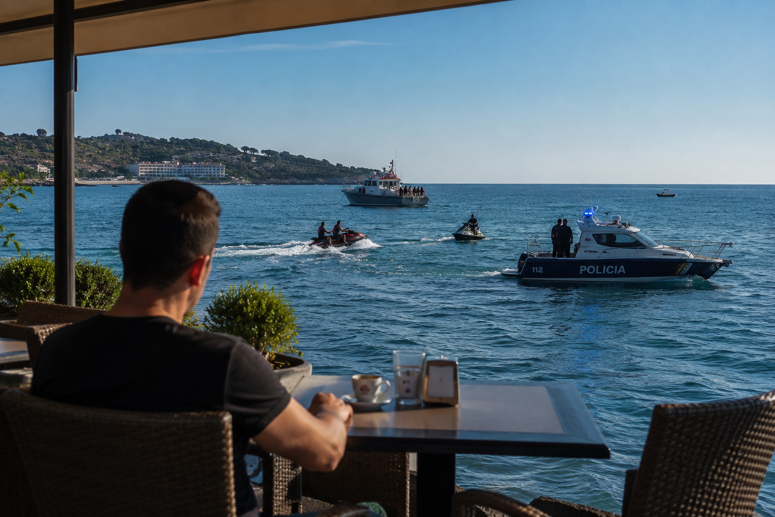Dyshuan se u mbyt  3 orë kërkime për shqiptarin nga Kosova në Shëngjin  gruaja e gjen shëndosh e mirë në kafe