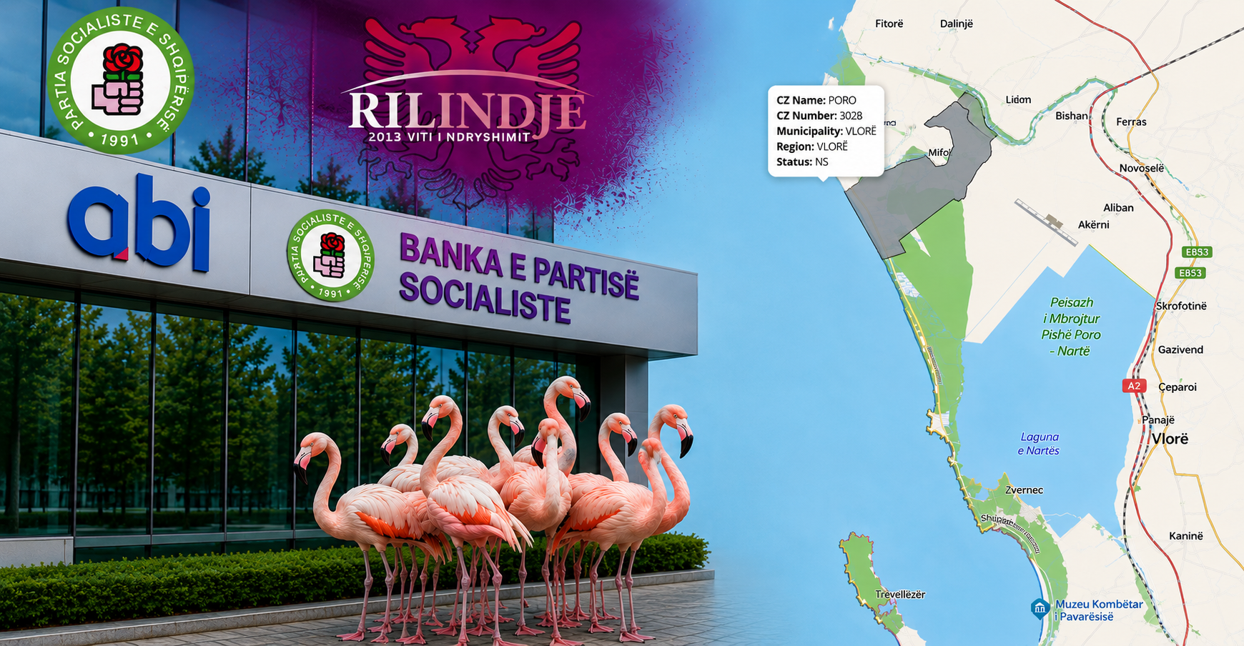 Me dokumenta: Këto janë pronat e “bankës së Partisë Socialiste” në zonën e mbrojtur të Nartës