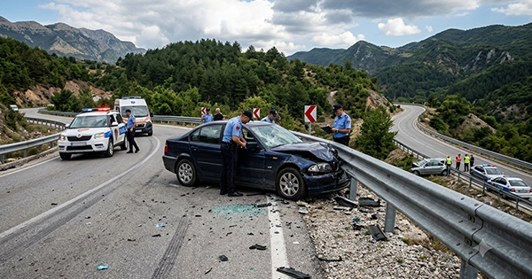 Dy aksidente në Pogradec  Një i vdekur dhe një i plagosur