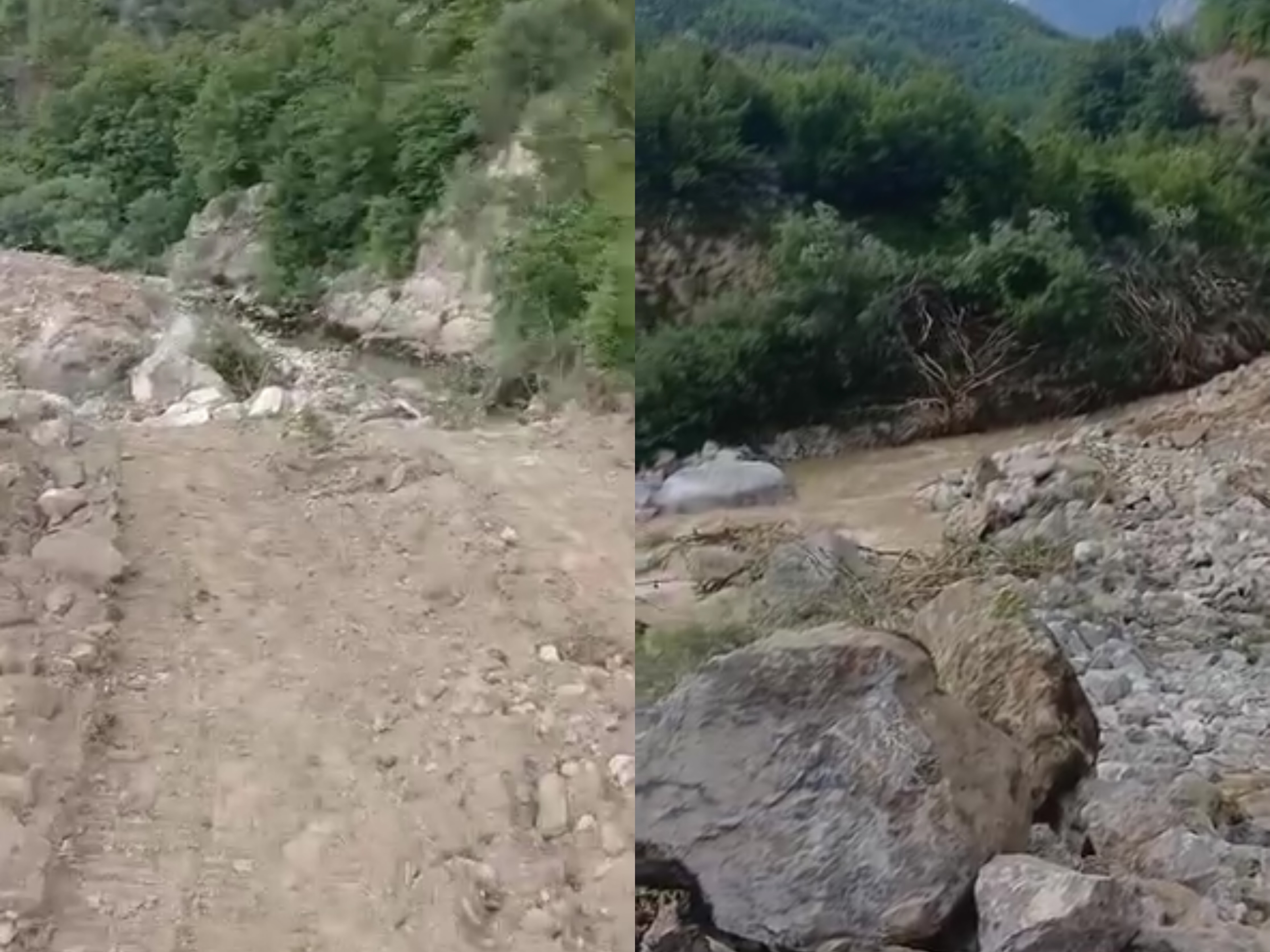 Çfarë po ndërtohet në Nikaj Mërtur  Banorët denoncojnë punimet në shtratin e lumit