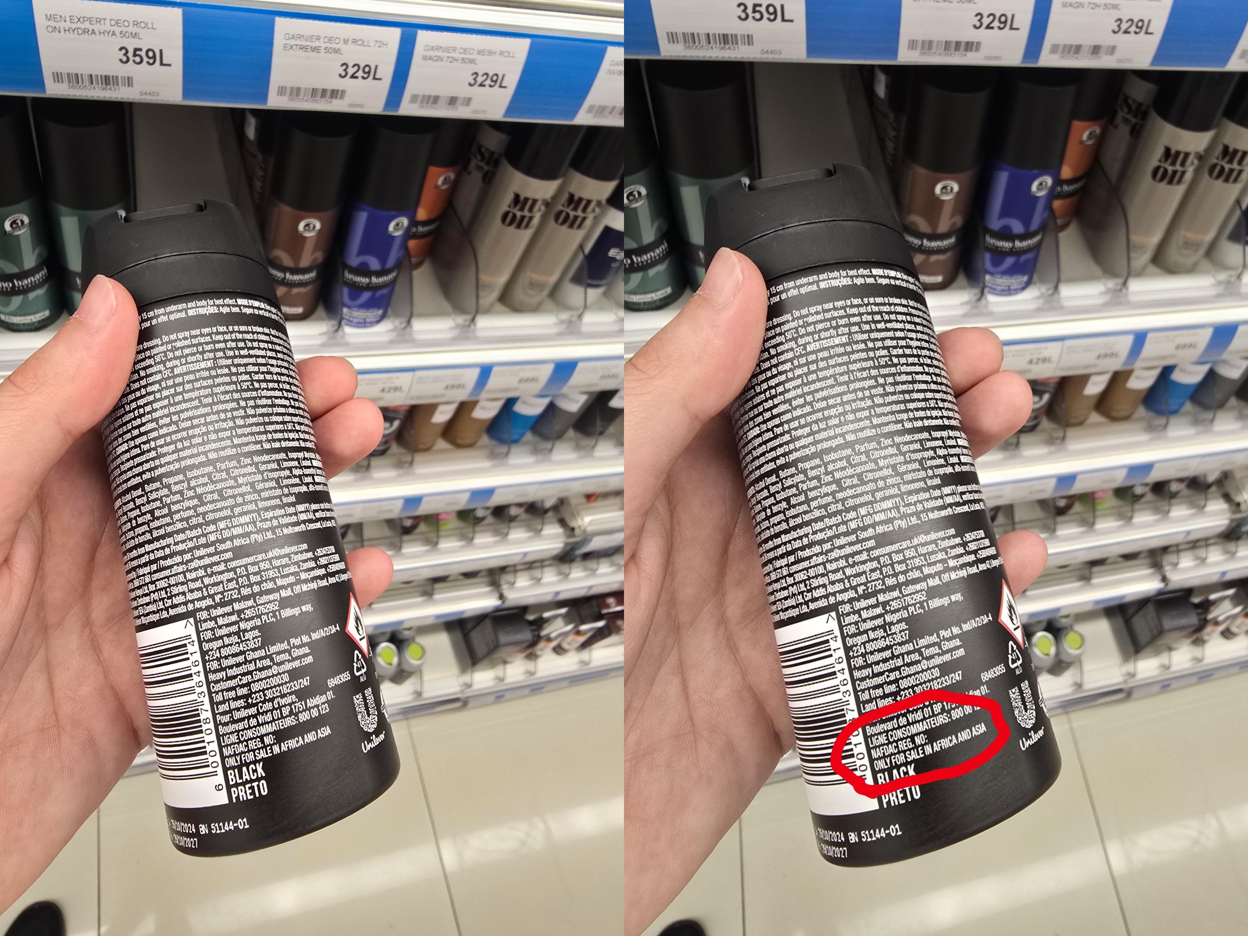 Në Shqipërinë europiane shiten produkte për Azinë e Afrikën  për përmbajtjet s mban kush përgjegjësi