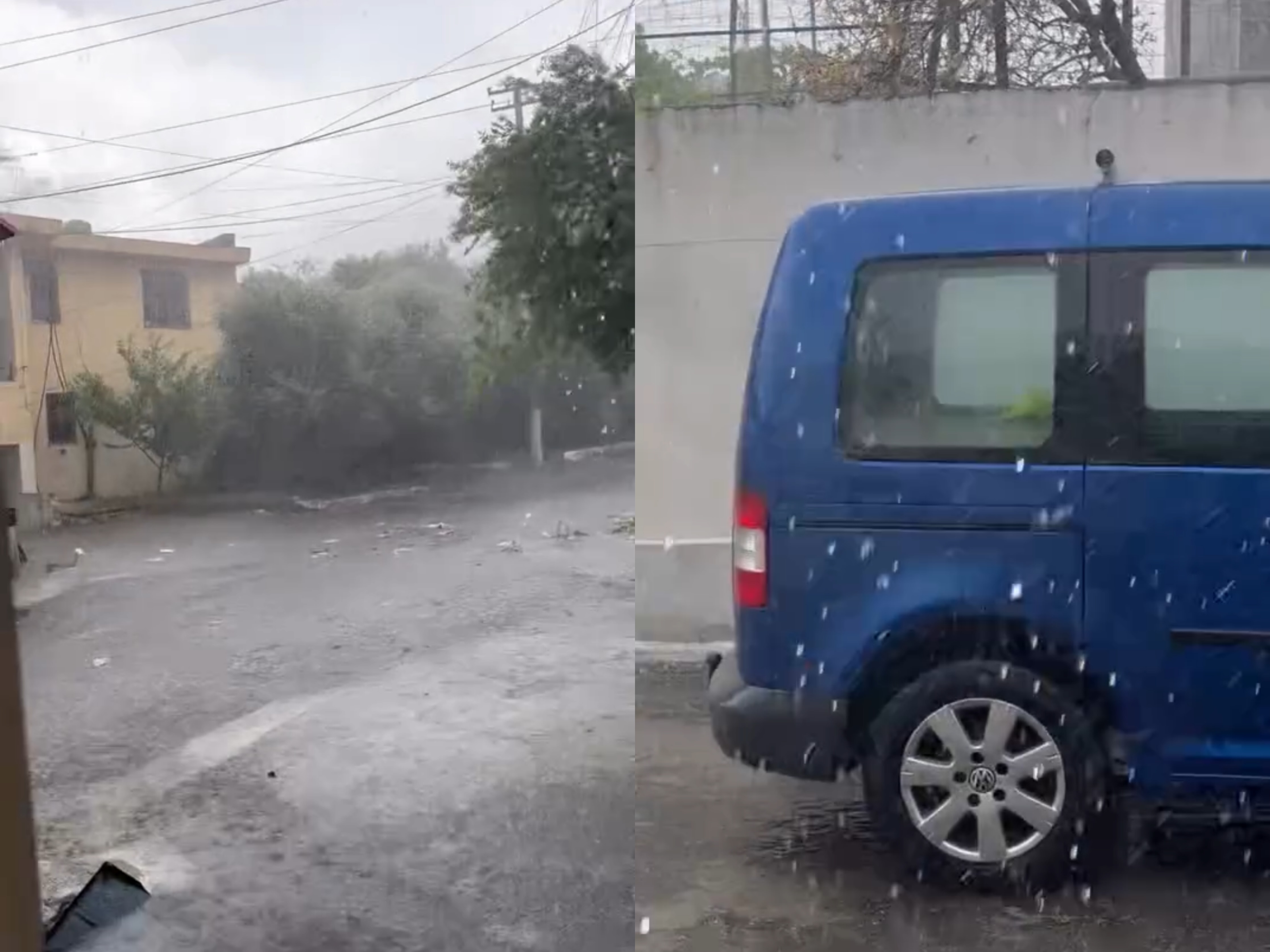 Breshër dhe rrebeshe të forta në Bradashesh, përmbyten rrugët