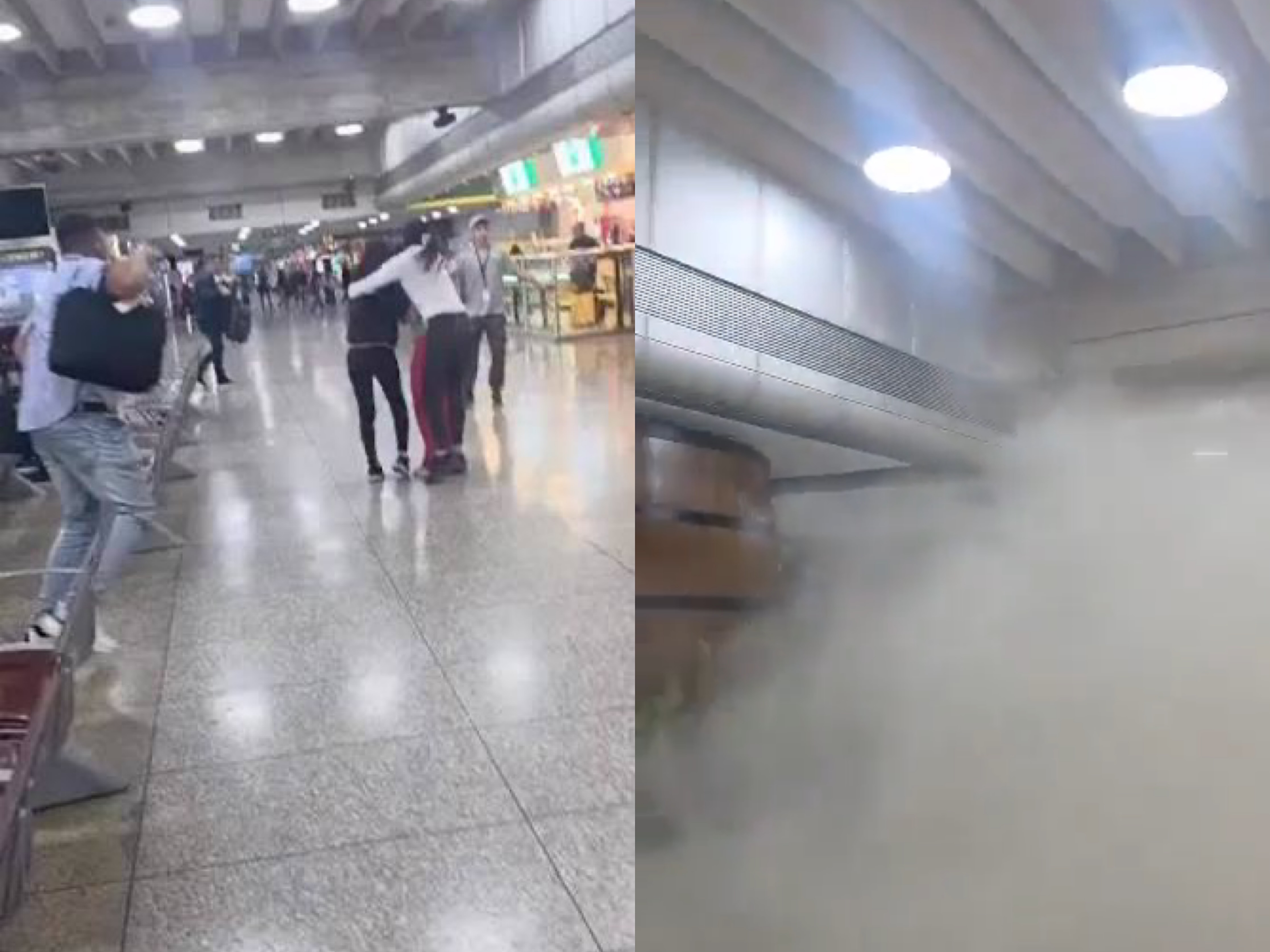 Momente tmerri në aeroportin e Karakasit  tërmetet e fuqishme shkatërrojnë terminalin
