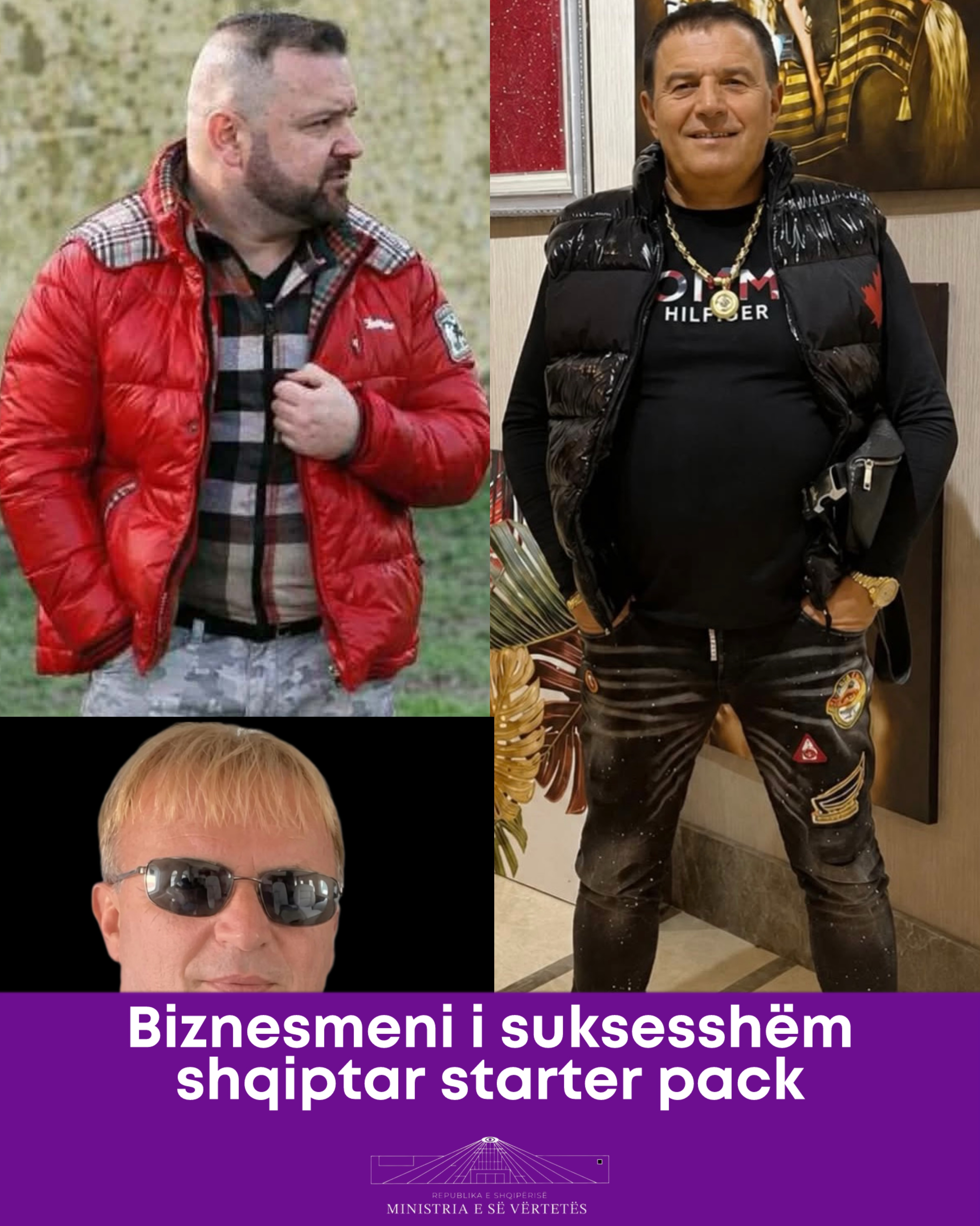 Biznesmeni i suksesshëm shqiptar starter pack
