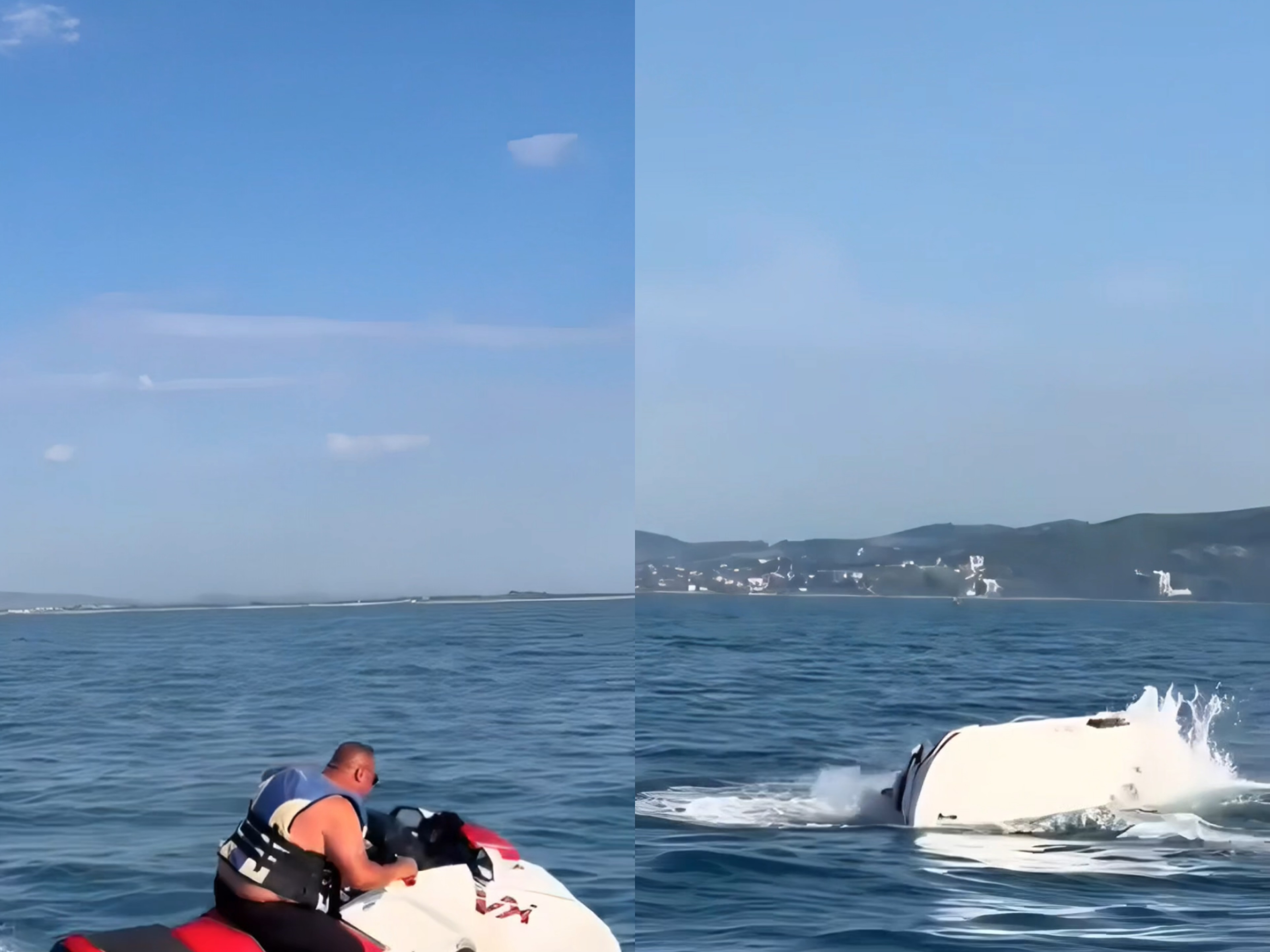 I riu në Qerret humb kontrollin e Jetski së dhe rrëzohet në det