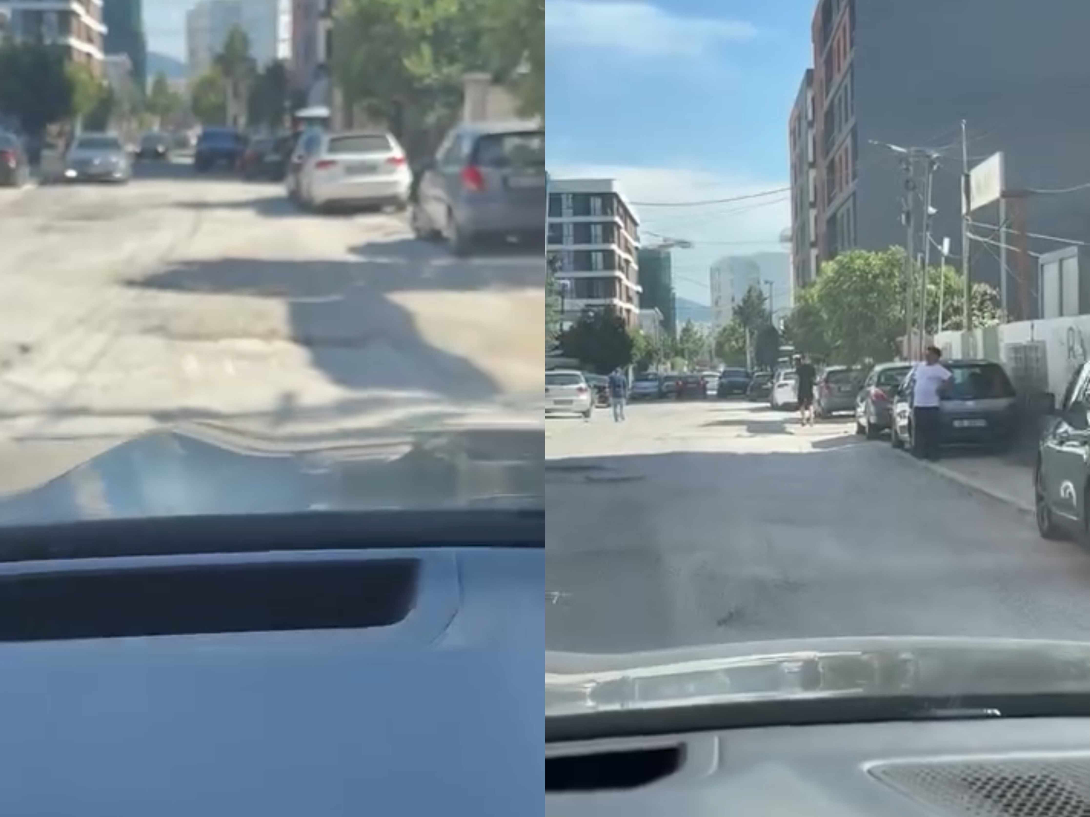 Paskuqanit i shtohen pallatet dhe shkatërrohen rrugët e makinat e qyterarëve