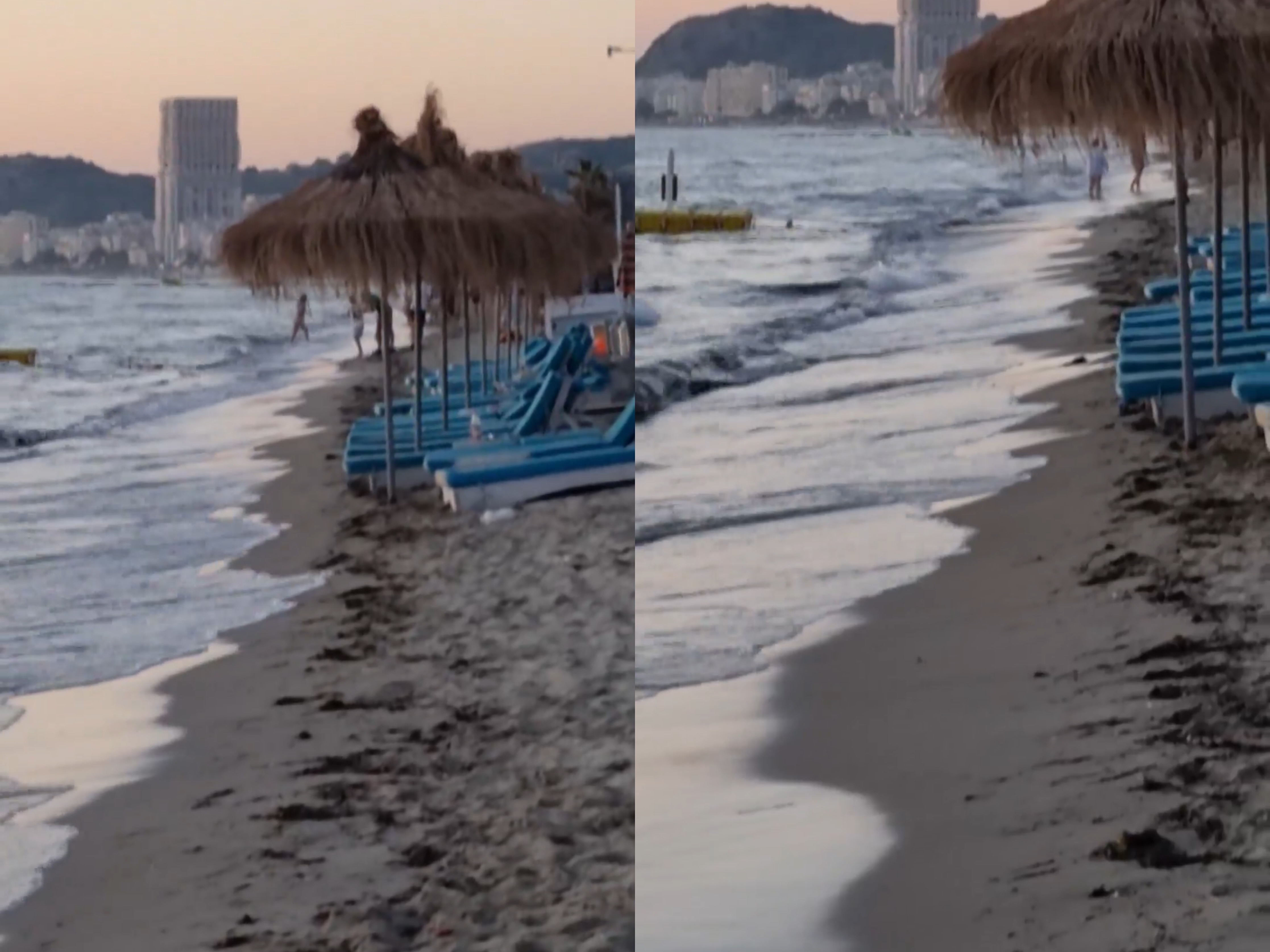 Ku është hapësira publike  Çadrat në Golem kanë mbërritur deri në det