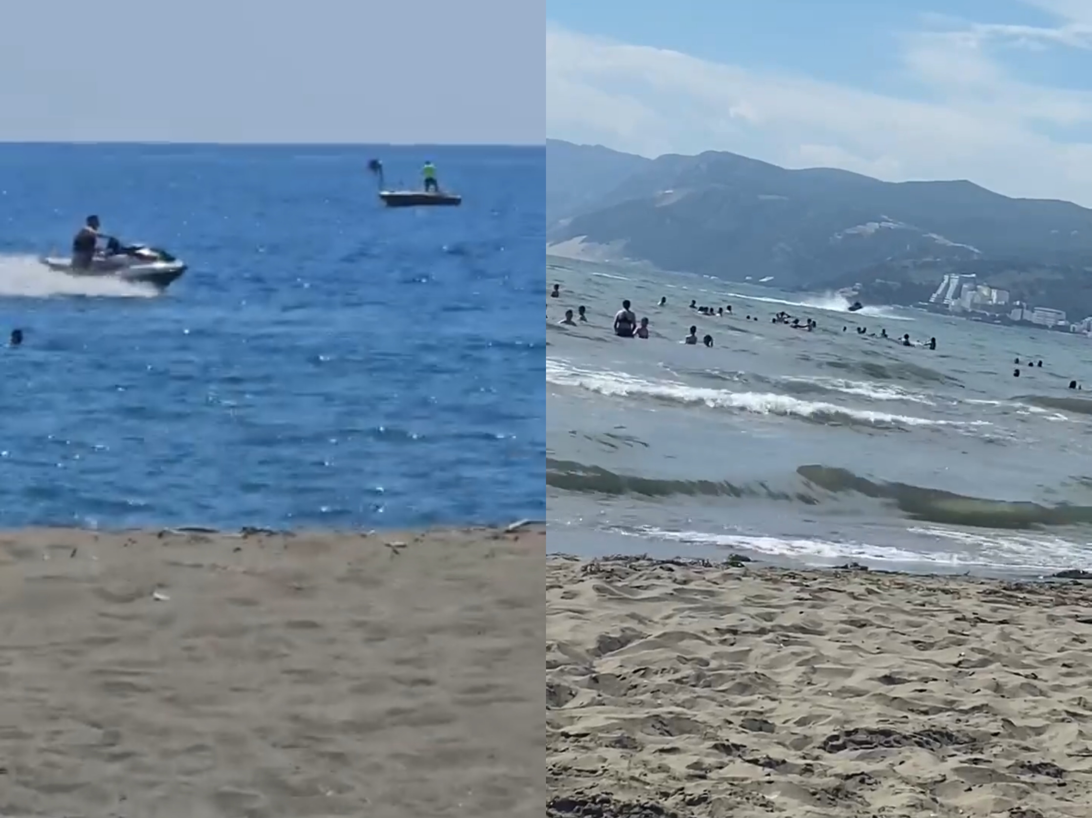 Në Shëngjin JetSki të s pyesin për rregulla  lëvizin mes pushuesve në bregdet